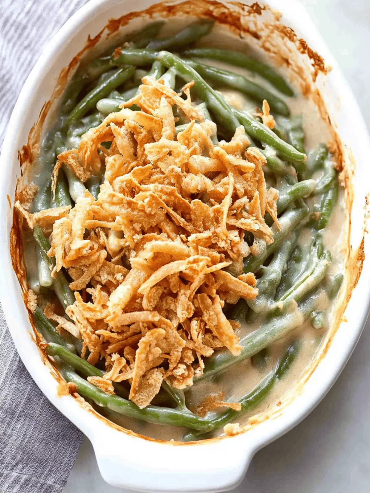 Easy Green Bean Casserole