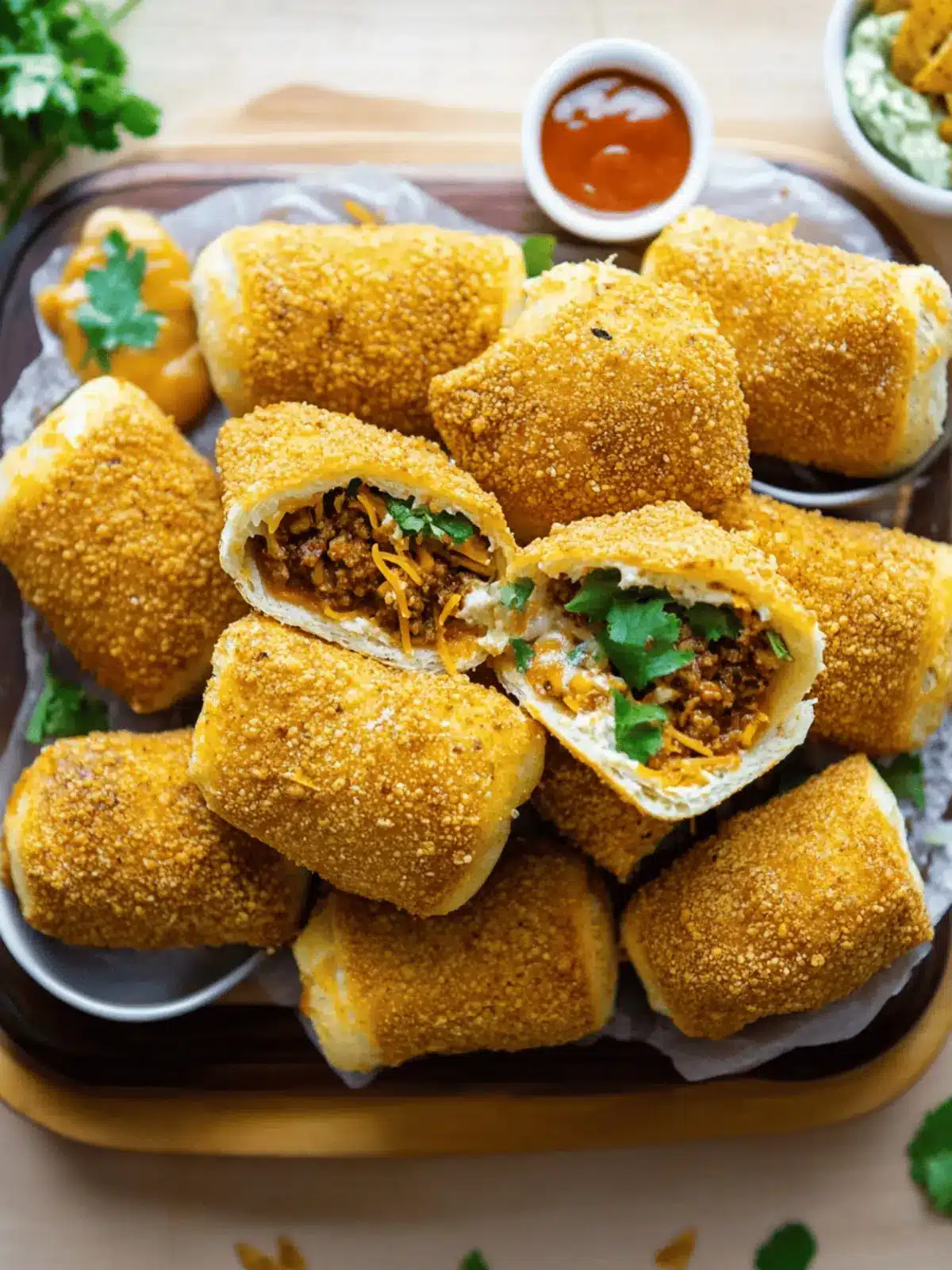 Crunchy Nachos Bread With Beef