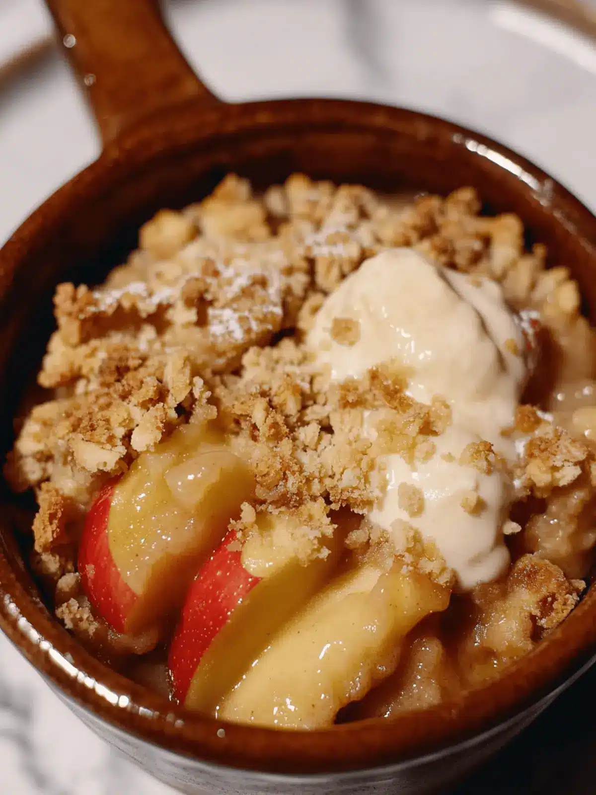 Apple Crumble (Single Serving)