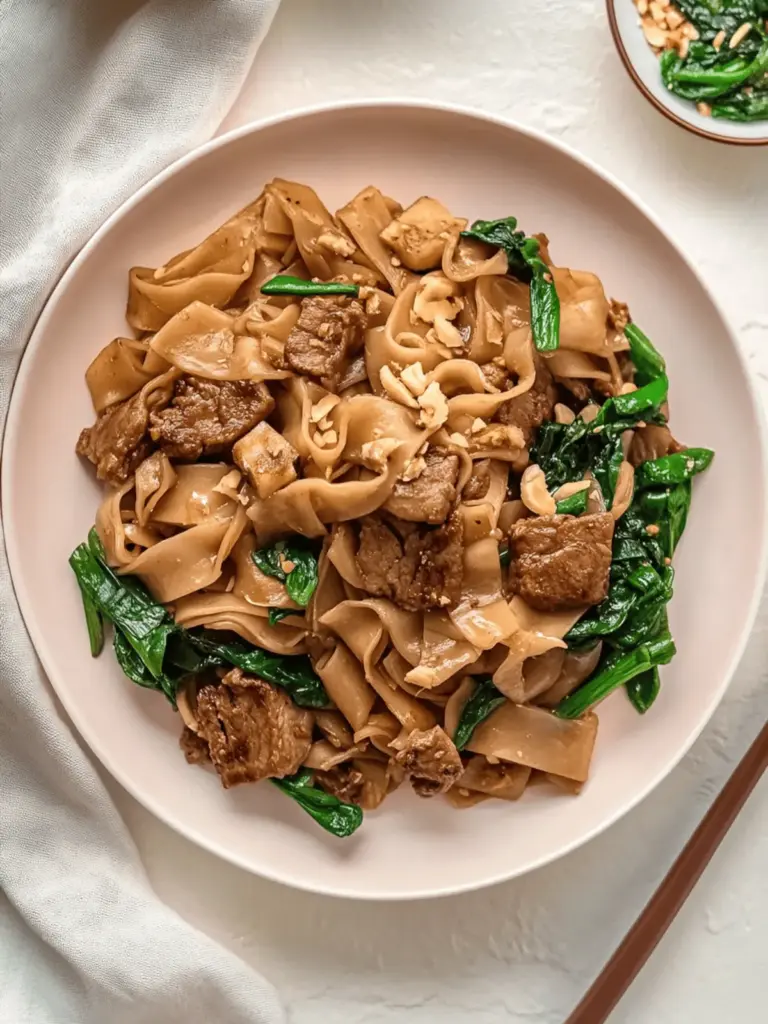 Pad See Ew (Thai Stir Fried Noodles)