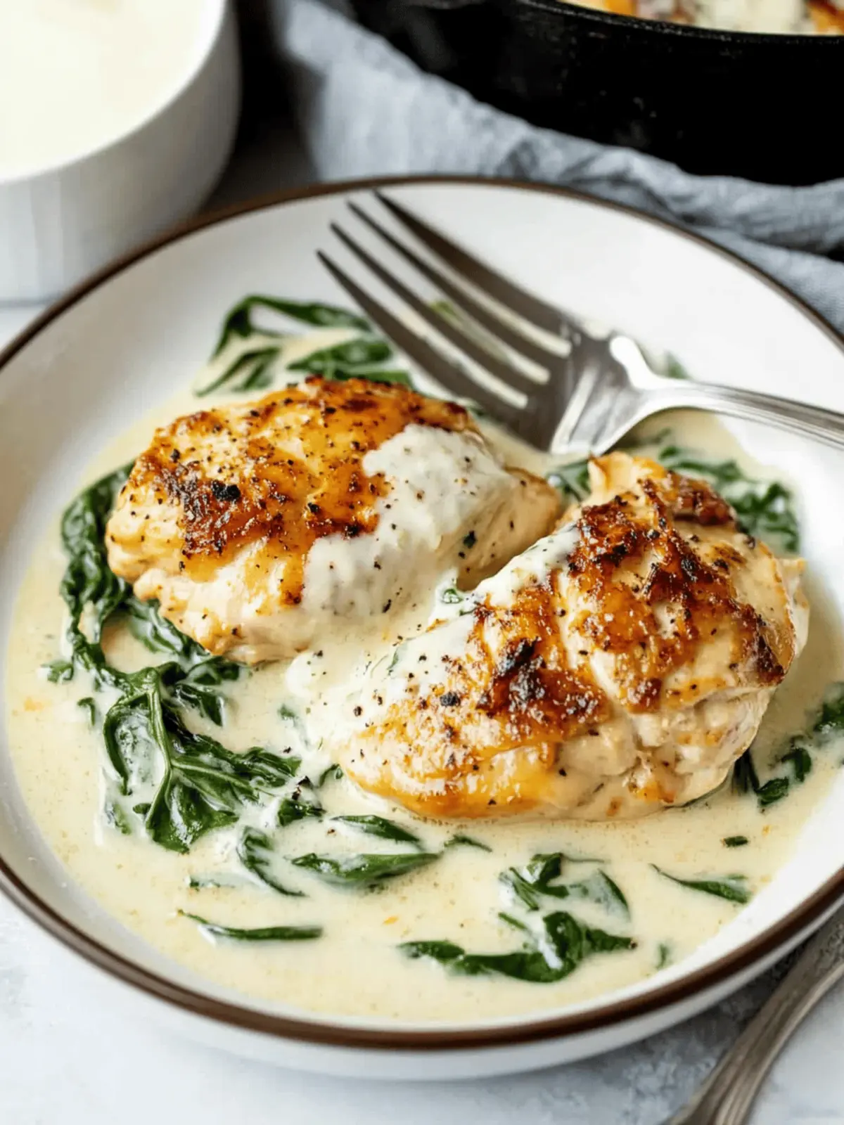 Chicken Florentine