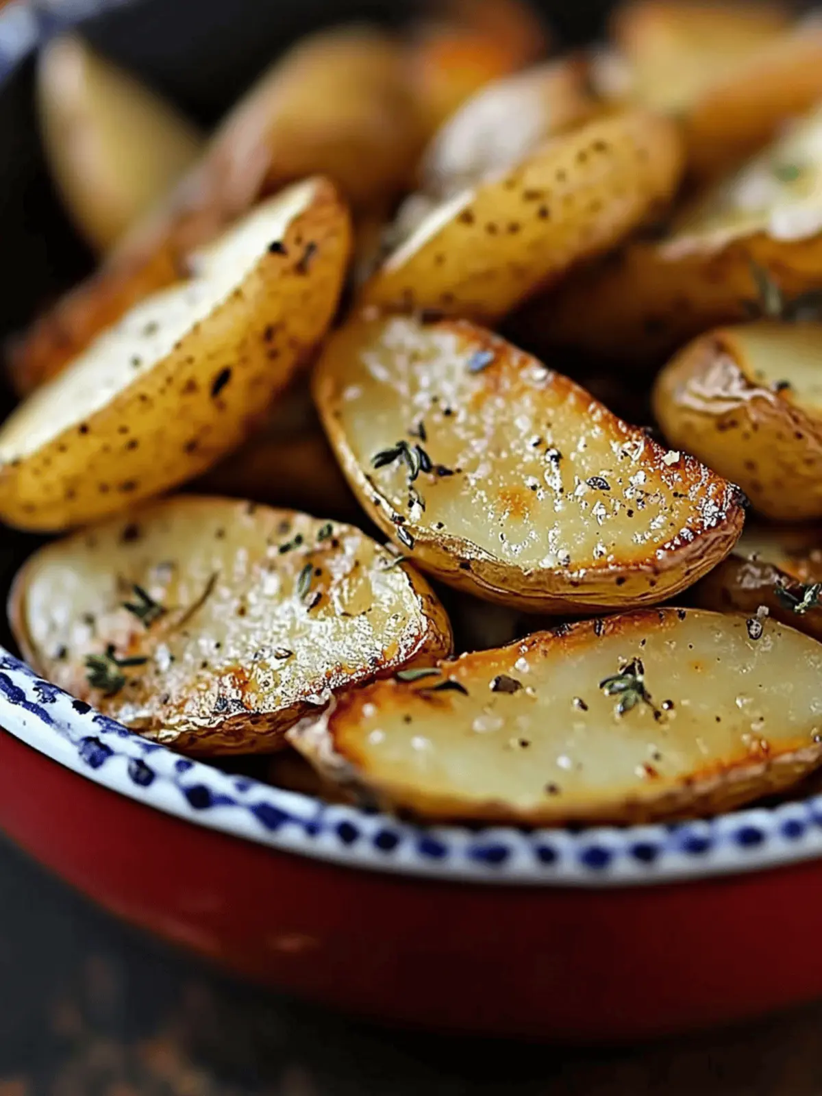 Lemon Roasted Fingerling Potatoes