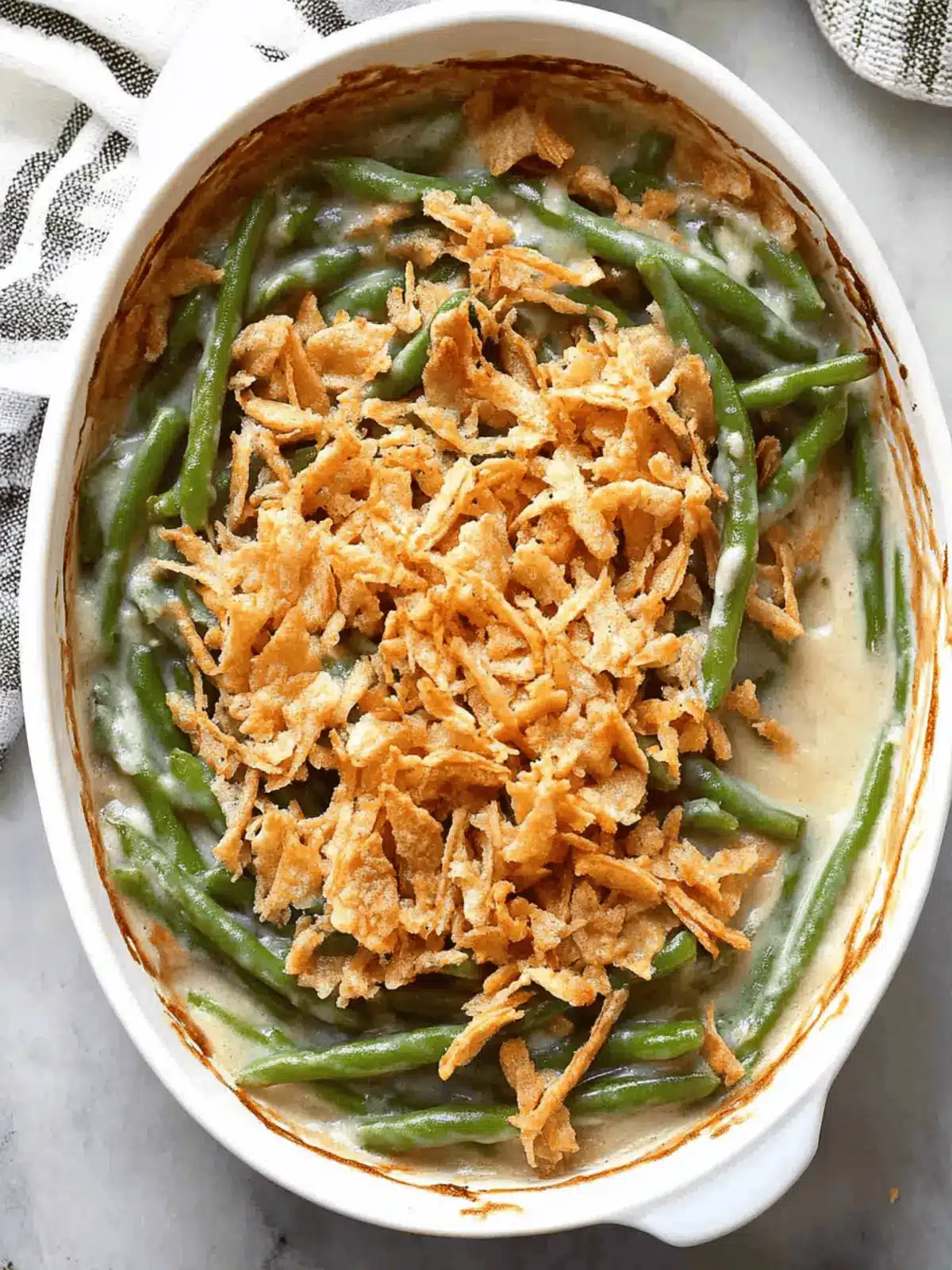Easy Green Bean Casserole