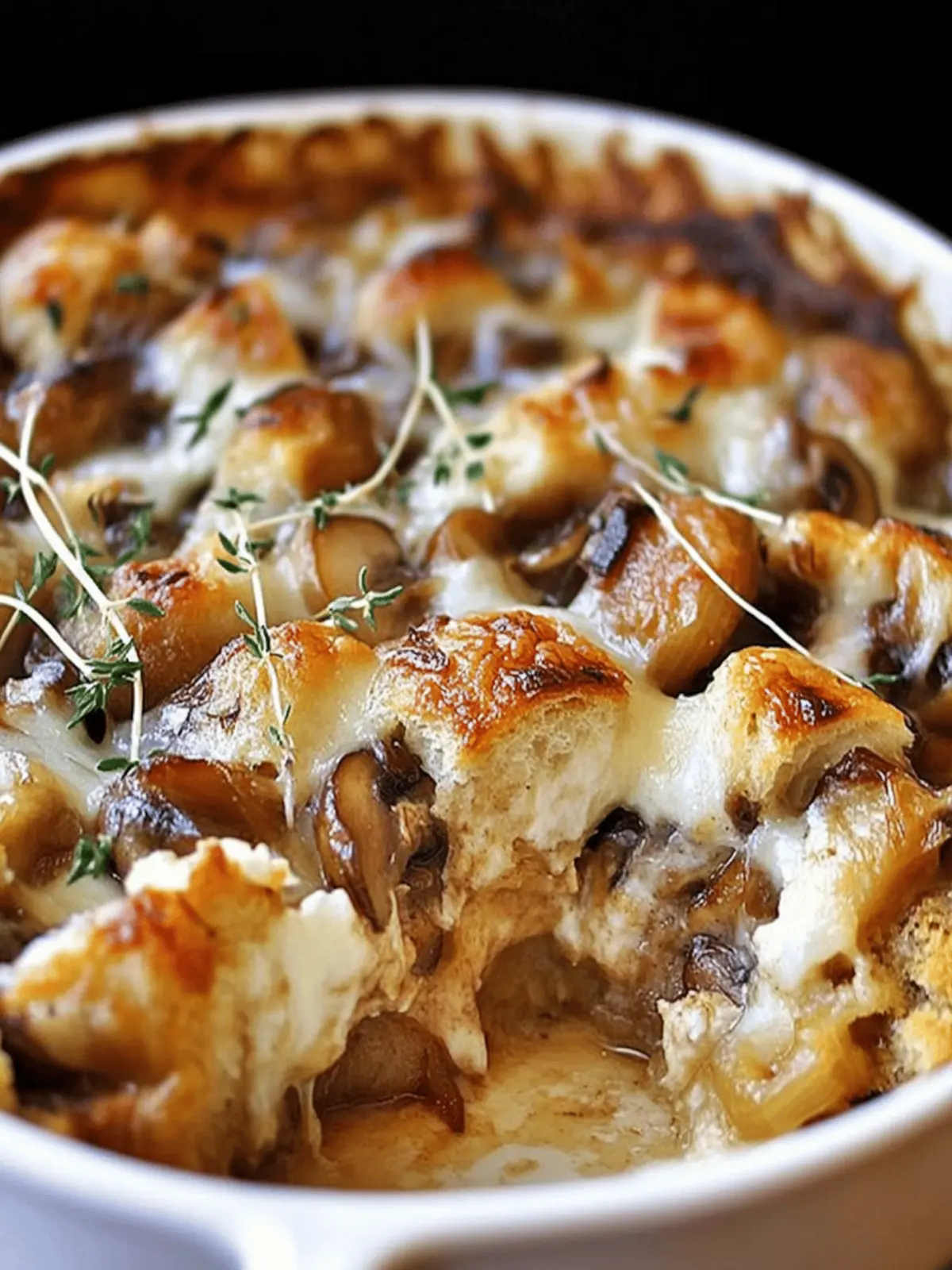 French Onion Mushroom Casserole