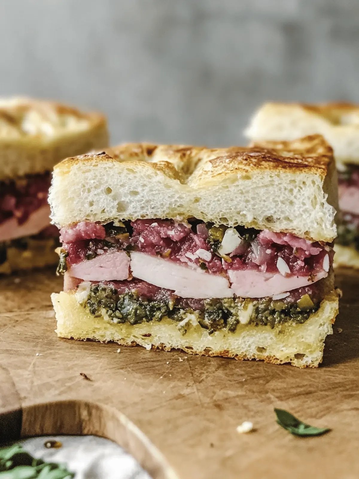 Focaccia Muffuletta