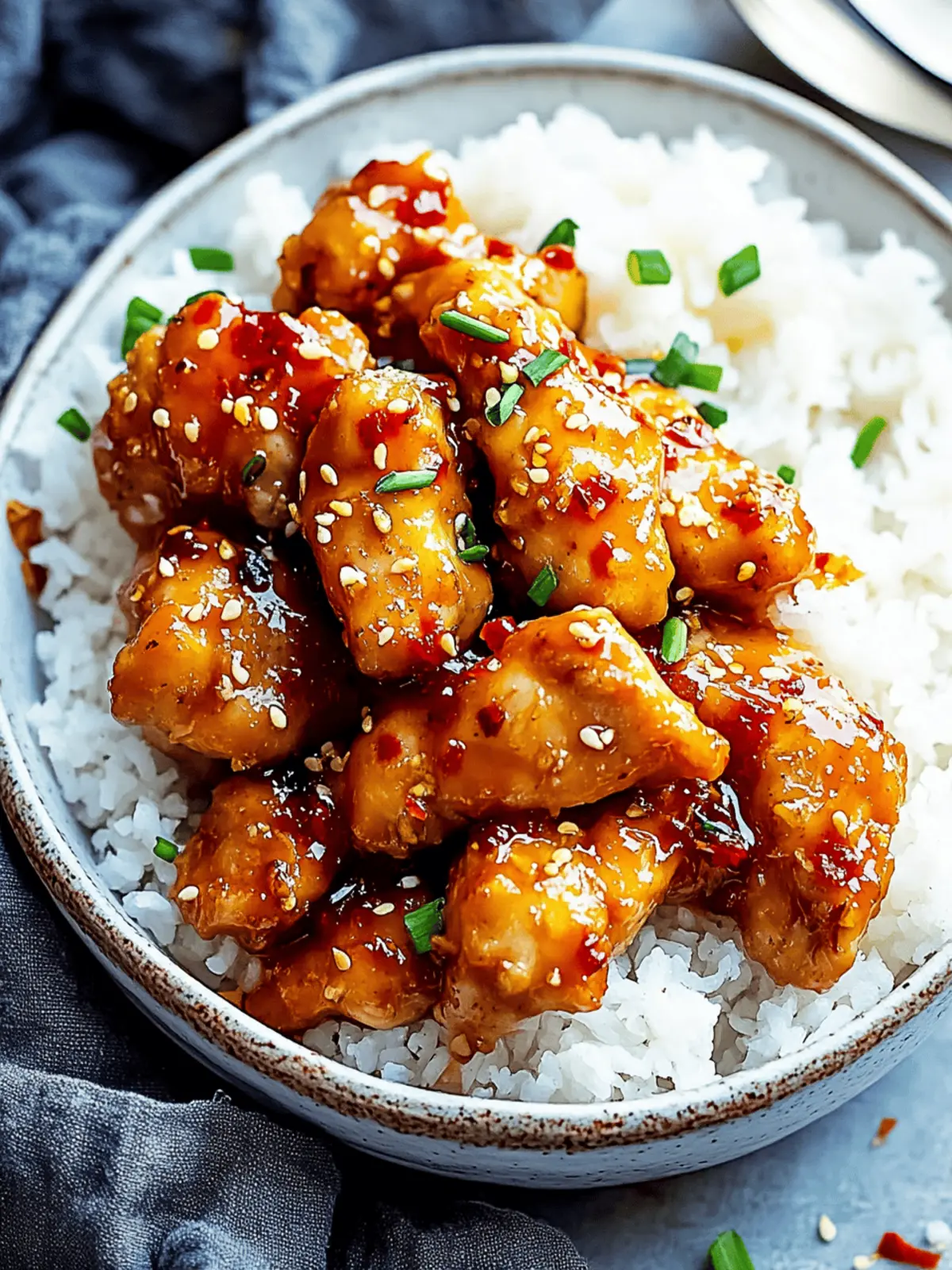 Honey Garlic Chicken