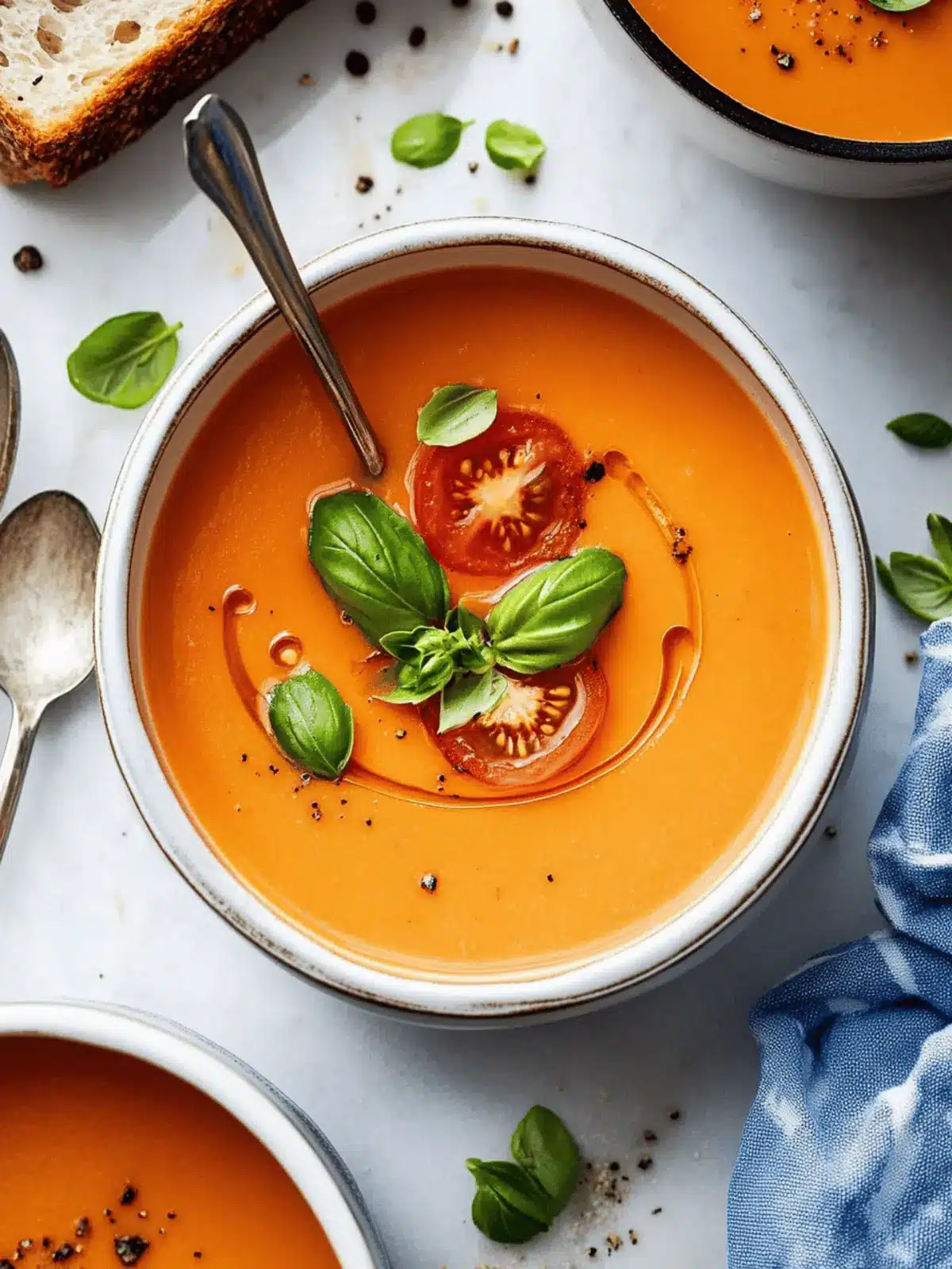 Middle-of-Winter Creamy Tomato Soup