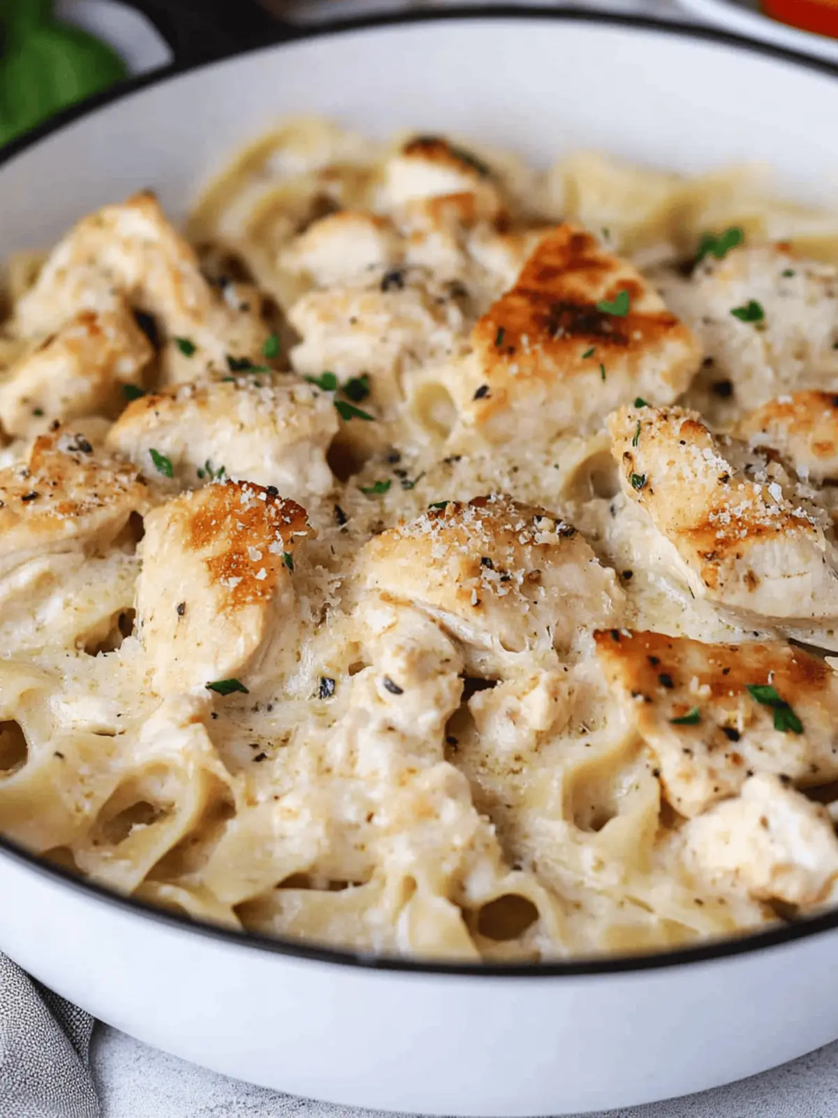 Chicken Garlic Parmesan Pasta