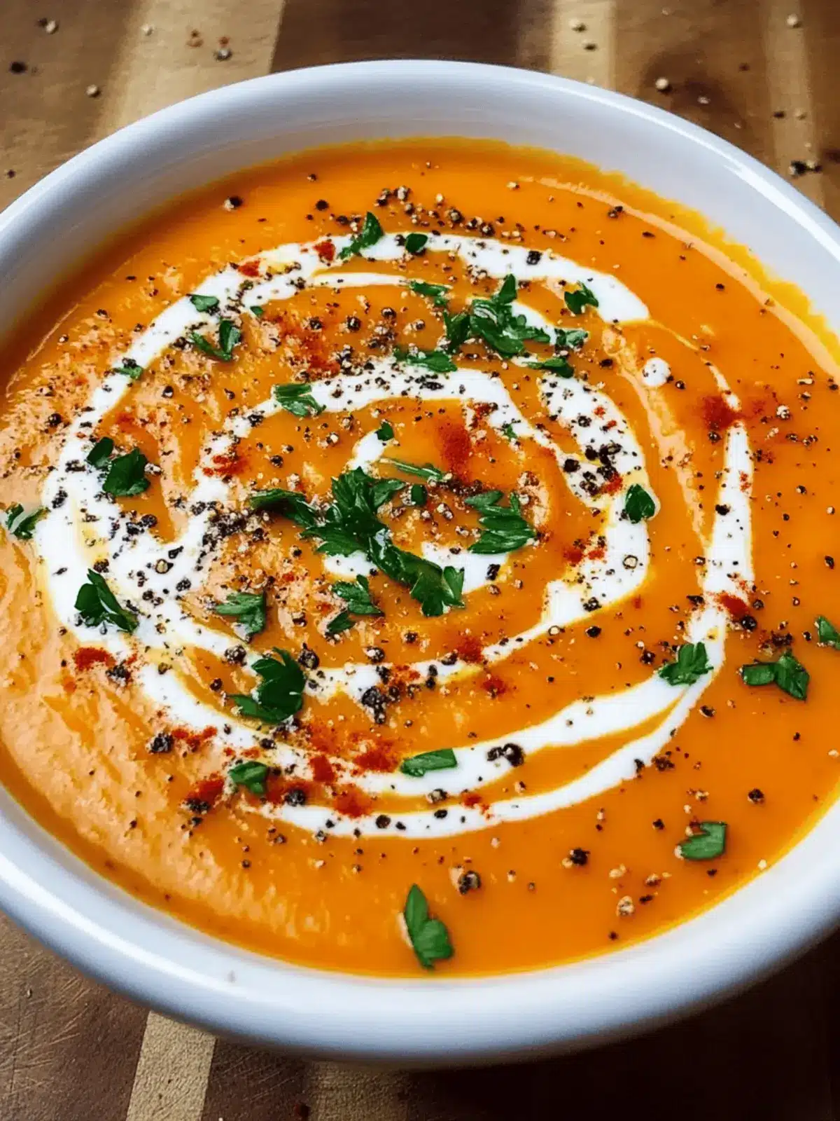 Roasted Sweet Potato Soup