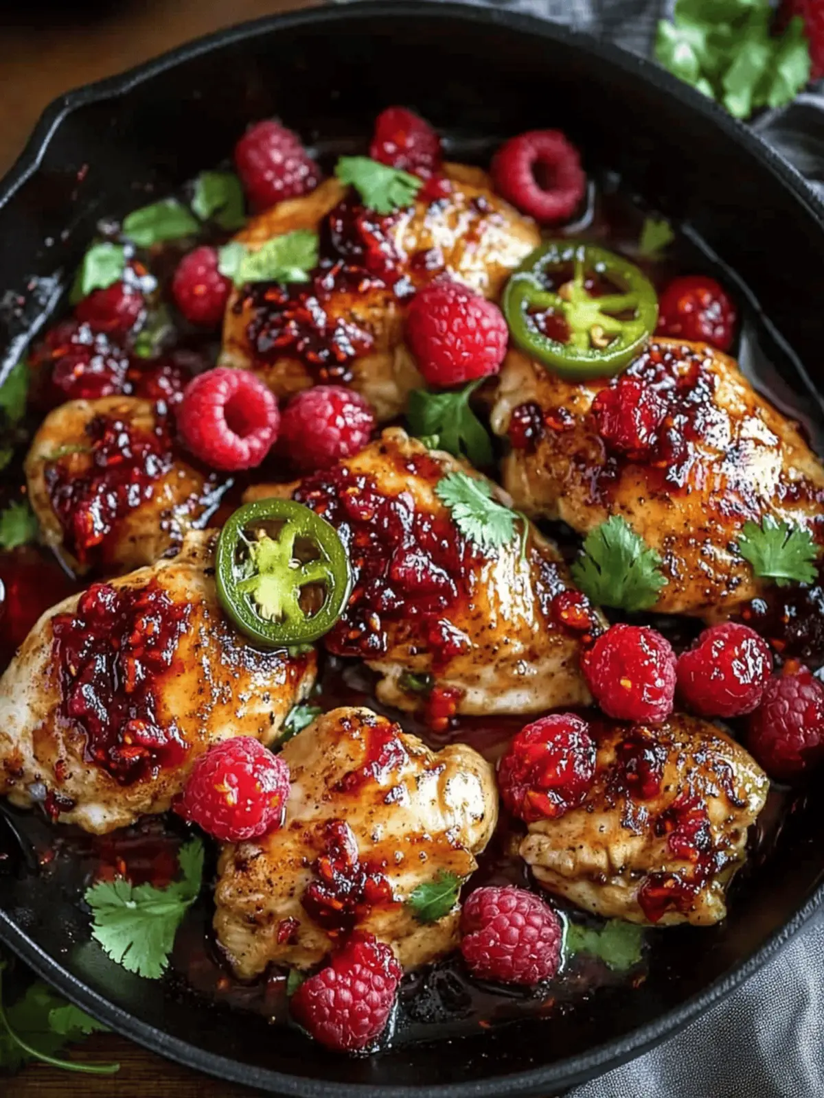 Jalapeno Raspberry Chicken