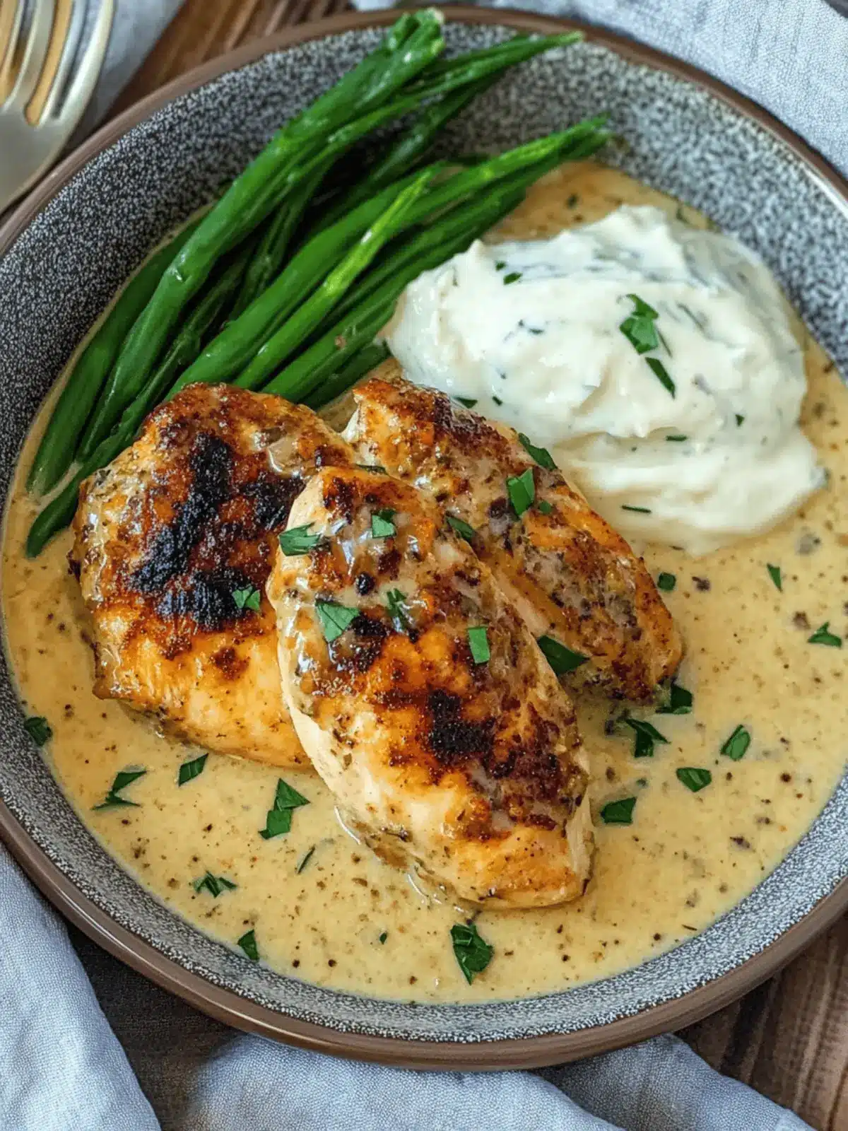 Creamy Garlic Chicken