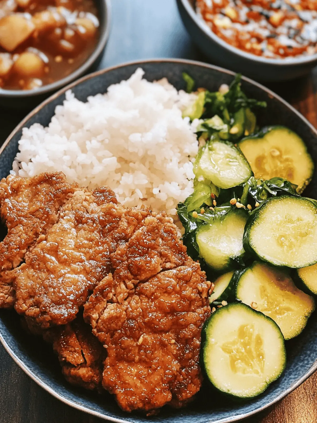 Taiwanese Pork Chops (Bento Box Style!)