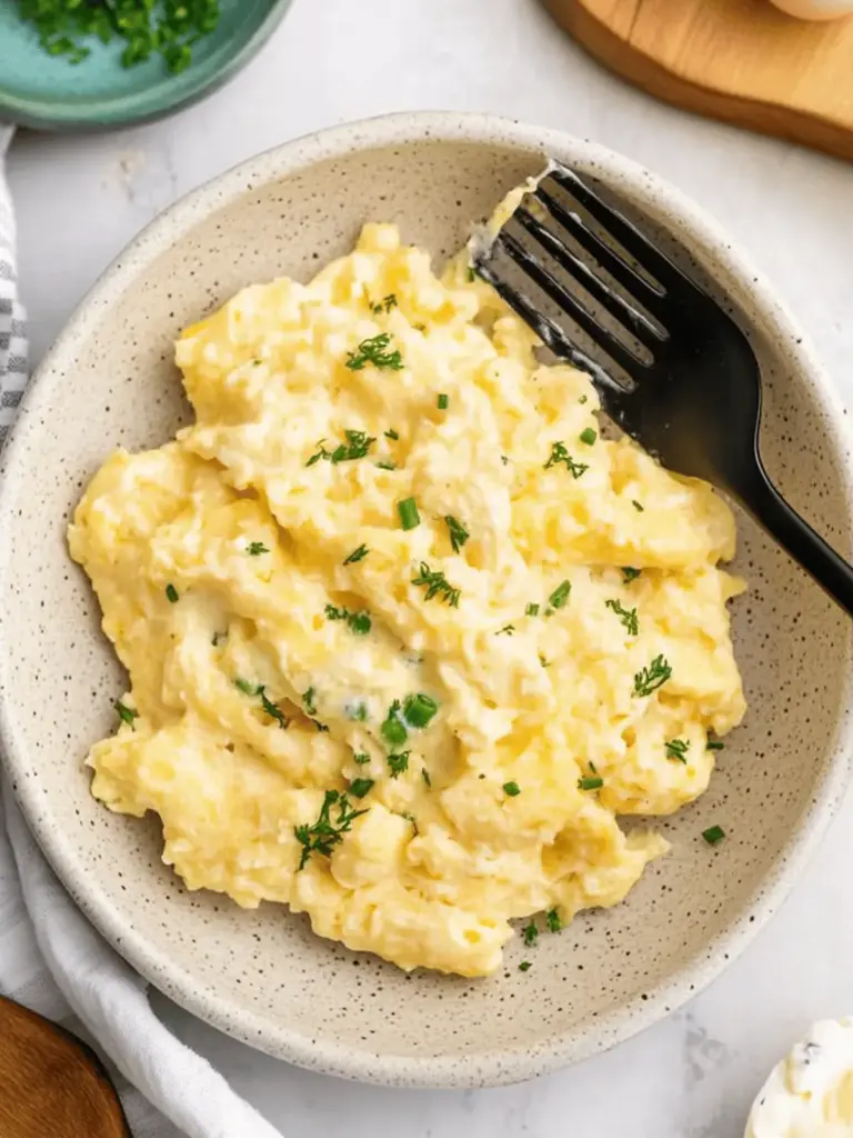 Anthony Bourdain Creamy Scrambled Eggs