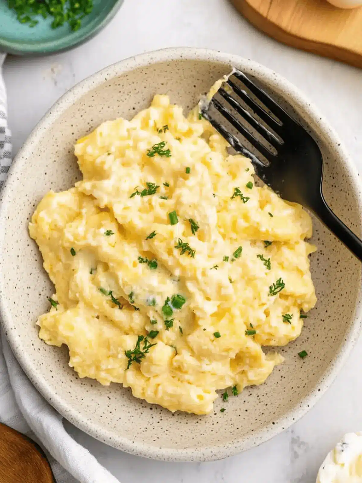 Anthony Bourdain Creamy Scrambled Eggs