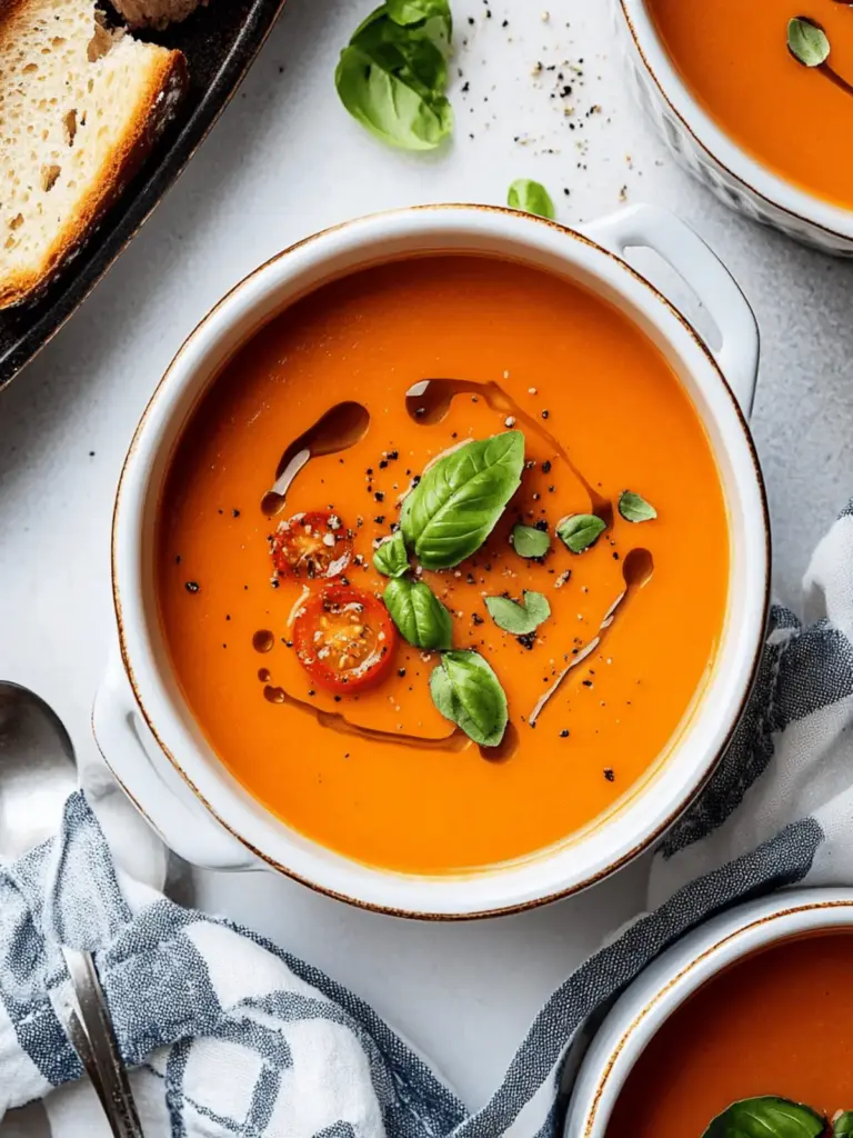 Middle-of-Winter Creamy Tomato Soup