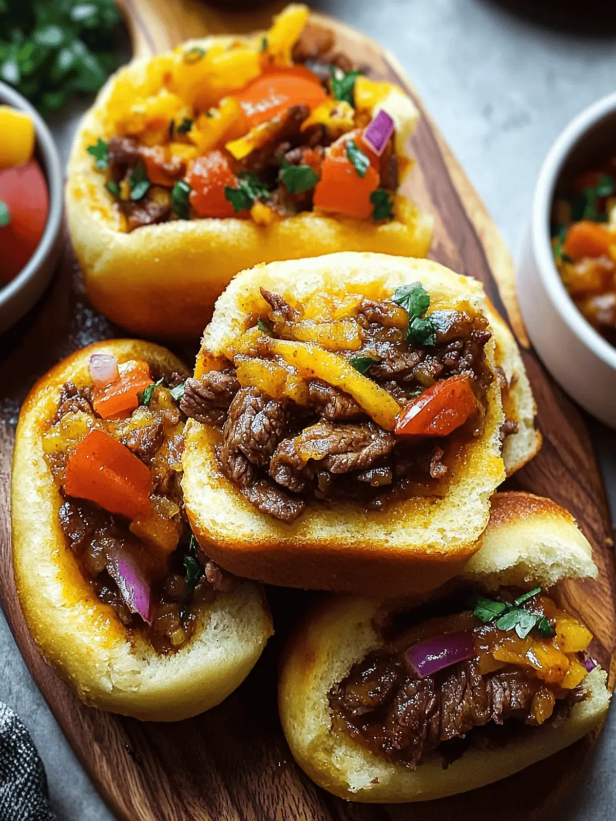Fluffy Pan Bread With Beef