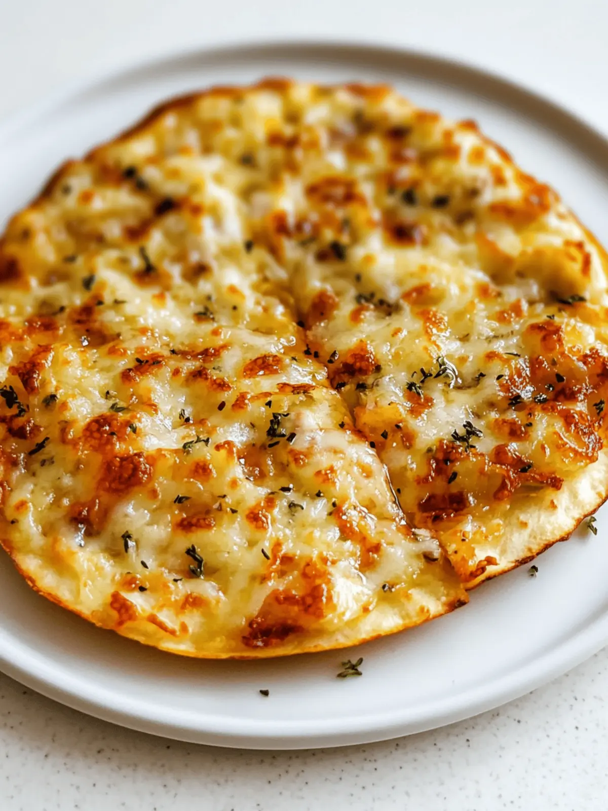 Air Fryer Tortilla Garlic Bread