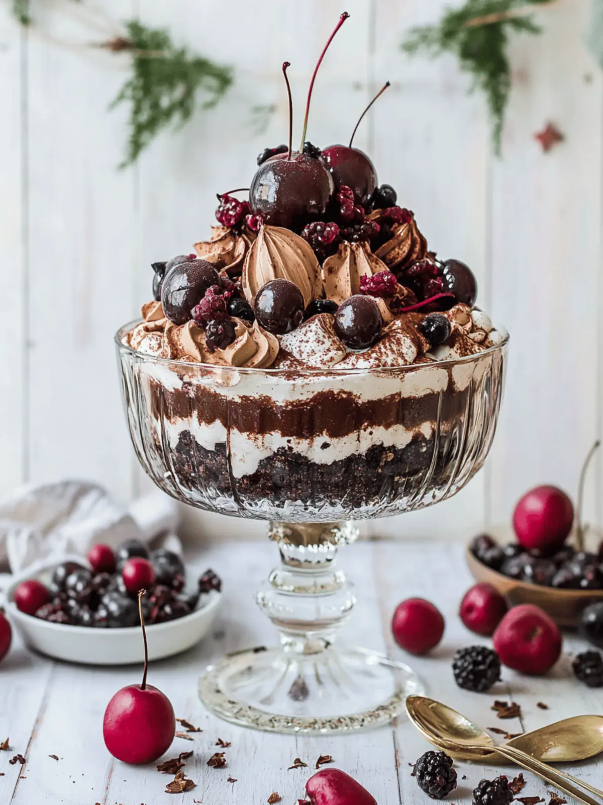 Black Forest Trifle (Vegan Gluten-Free)