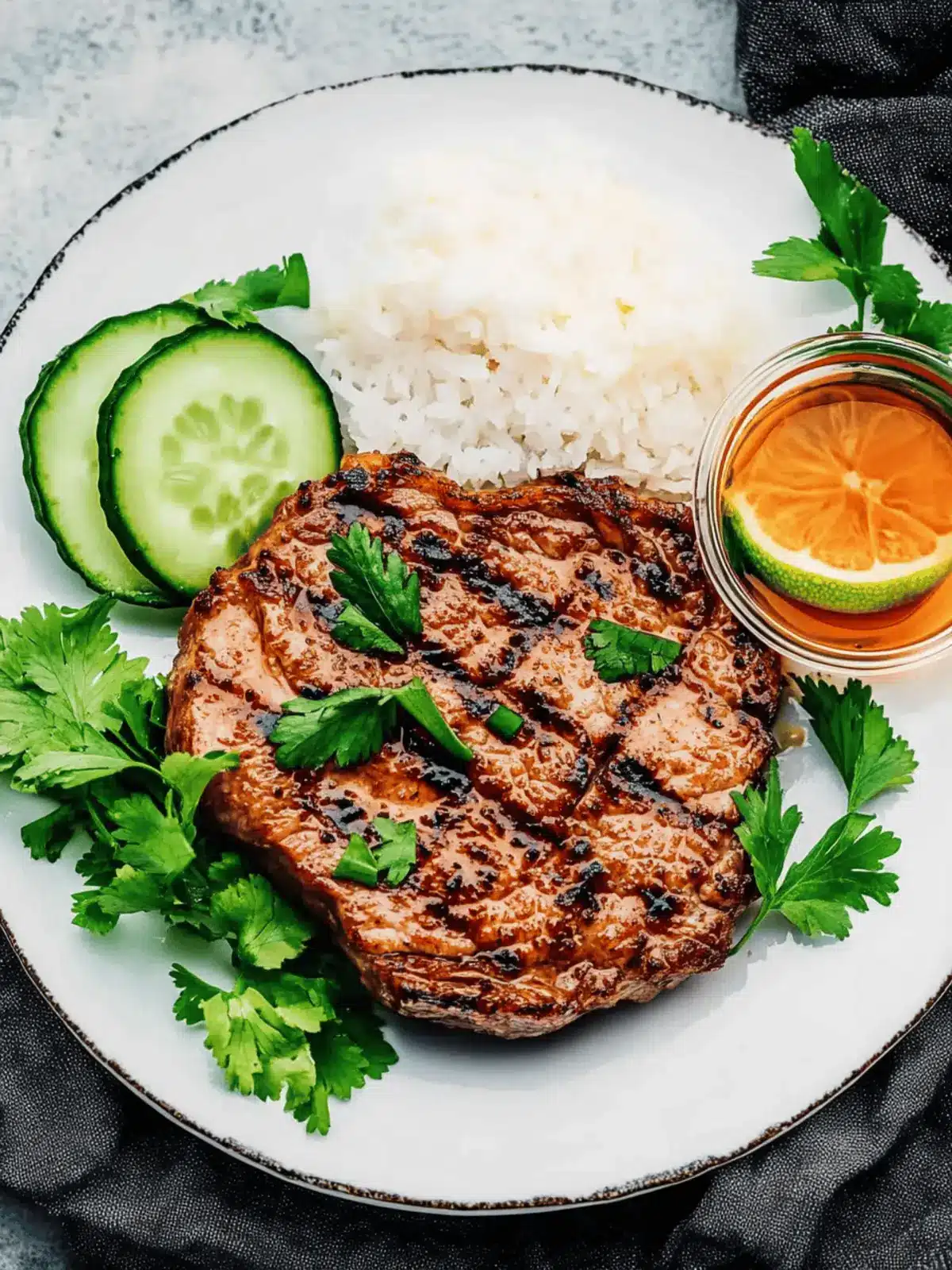 Vietnamese Pork Chops (Sườn Nướng)