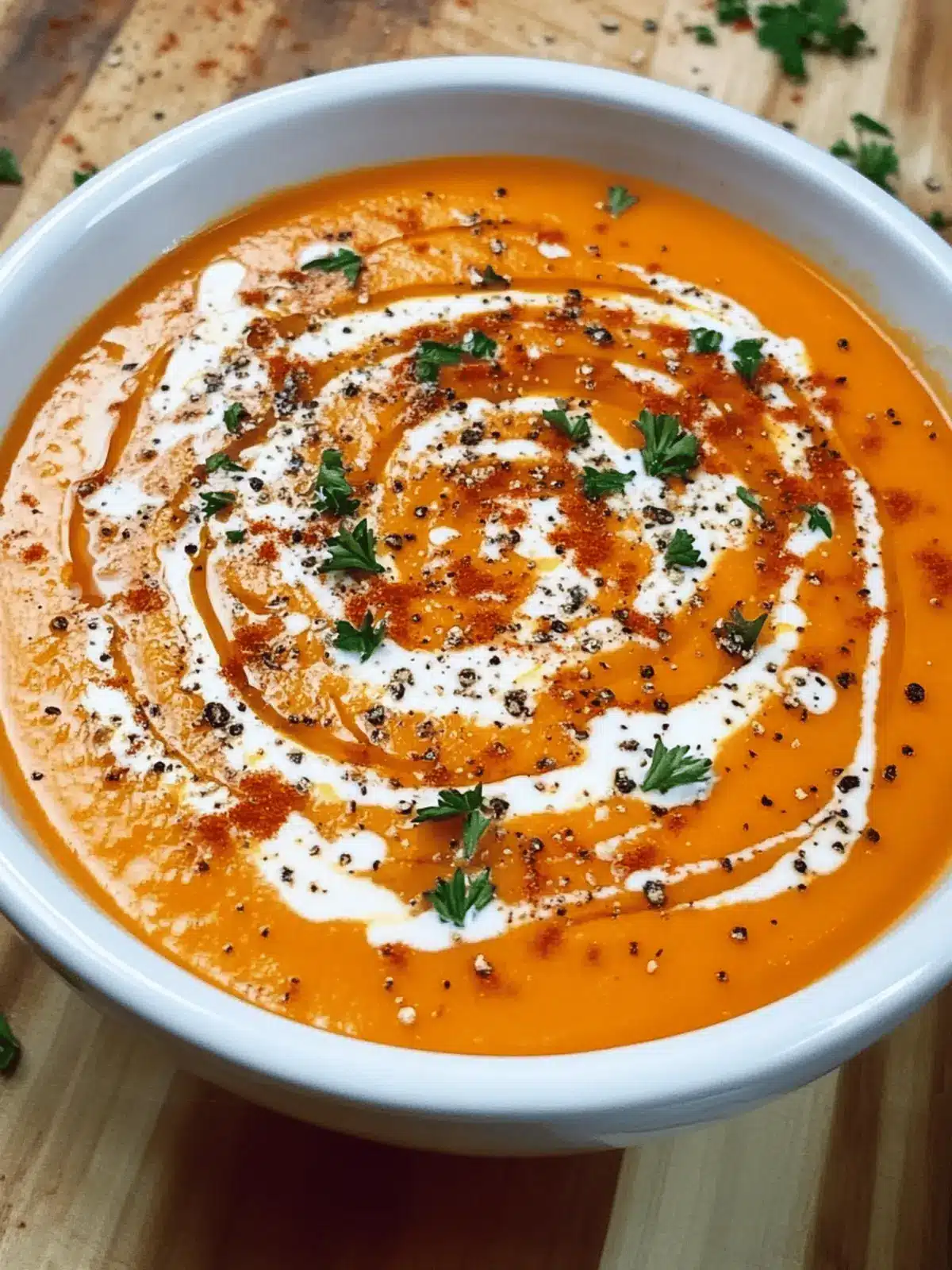 Roasted Sweet Potato Soup