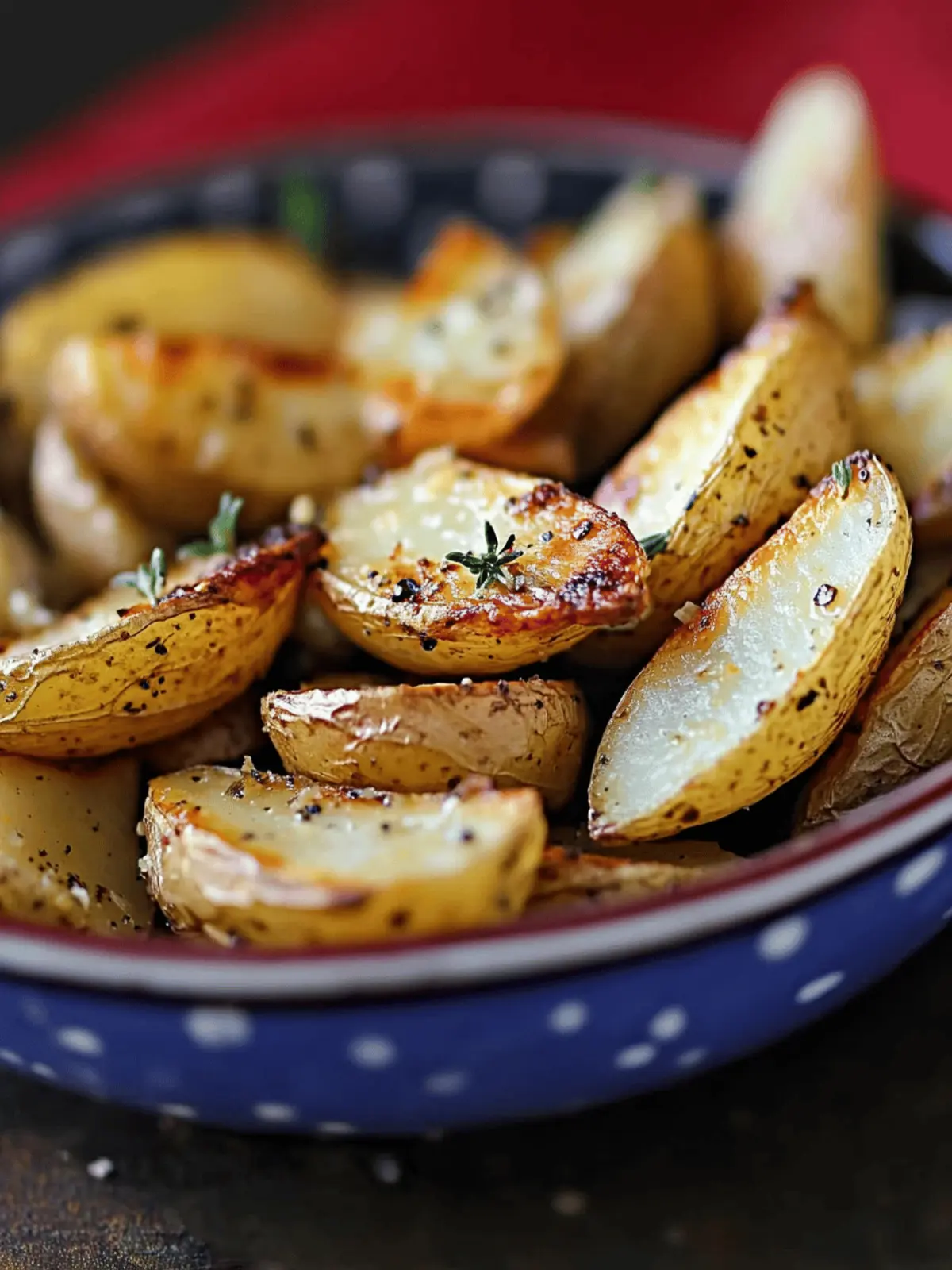 Lemon Roasted Fingerling Potatoes