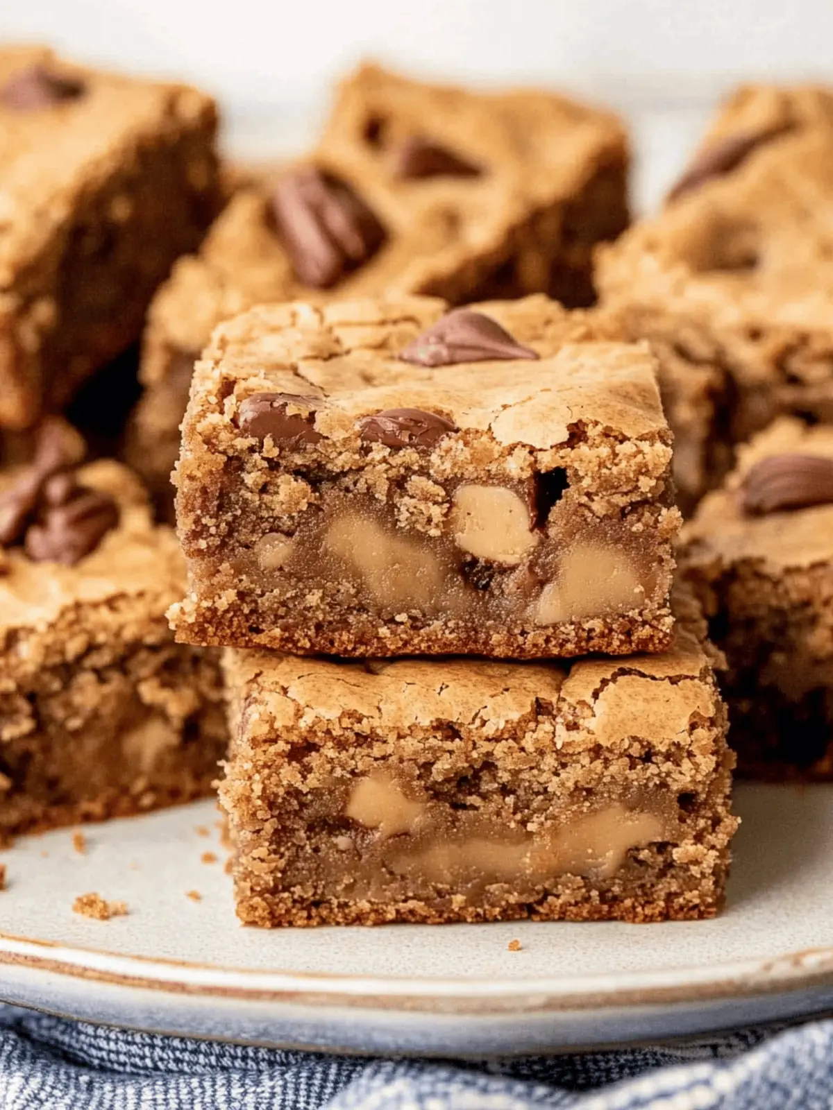 Biscoff Blondies