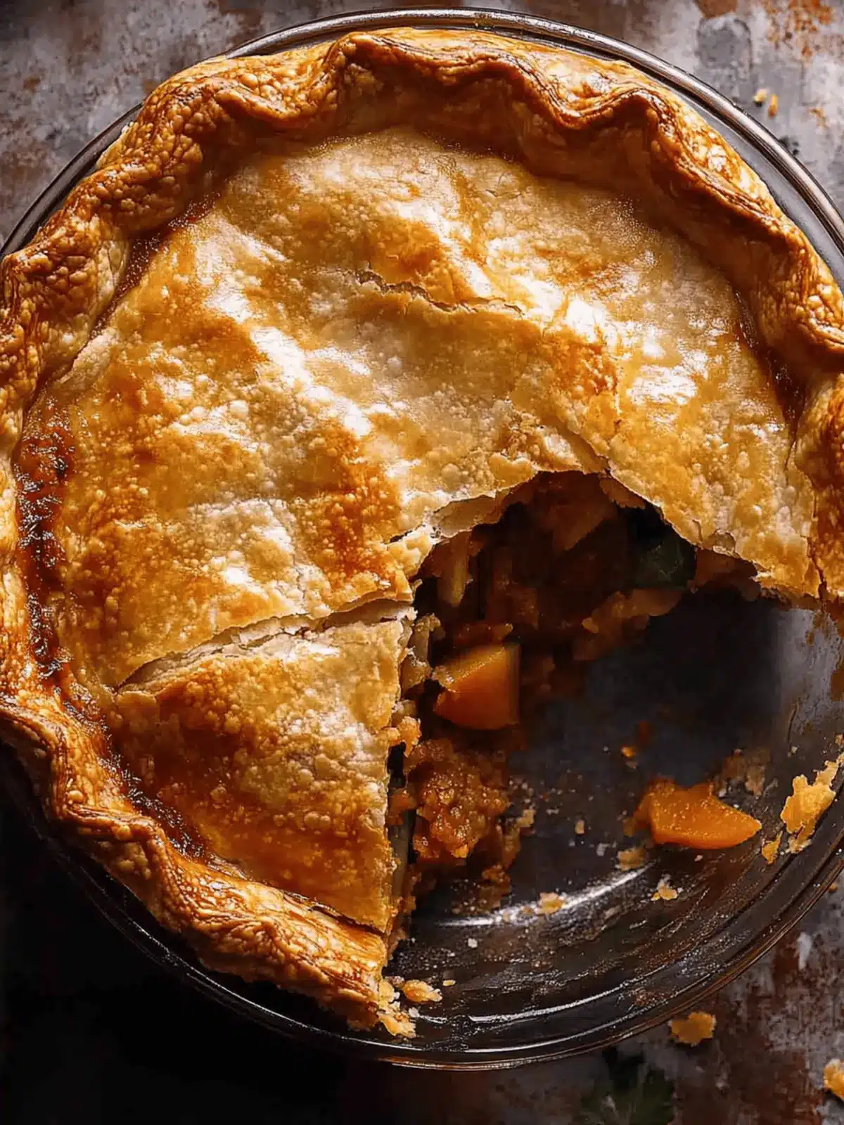 Vegetable Samosa Pie