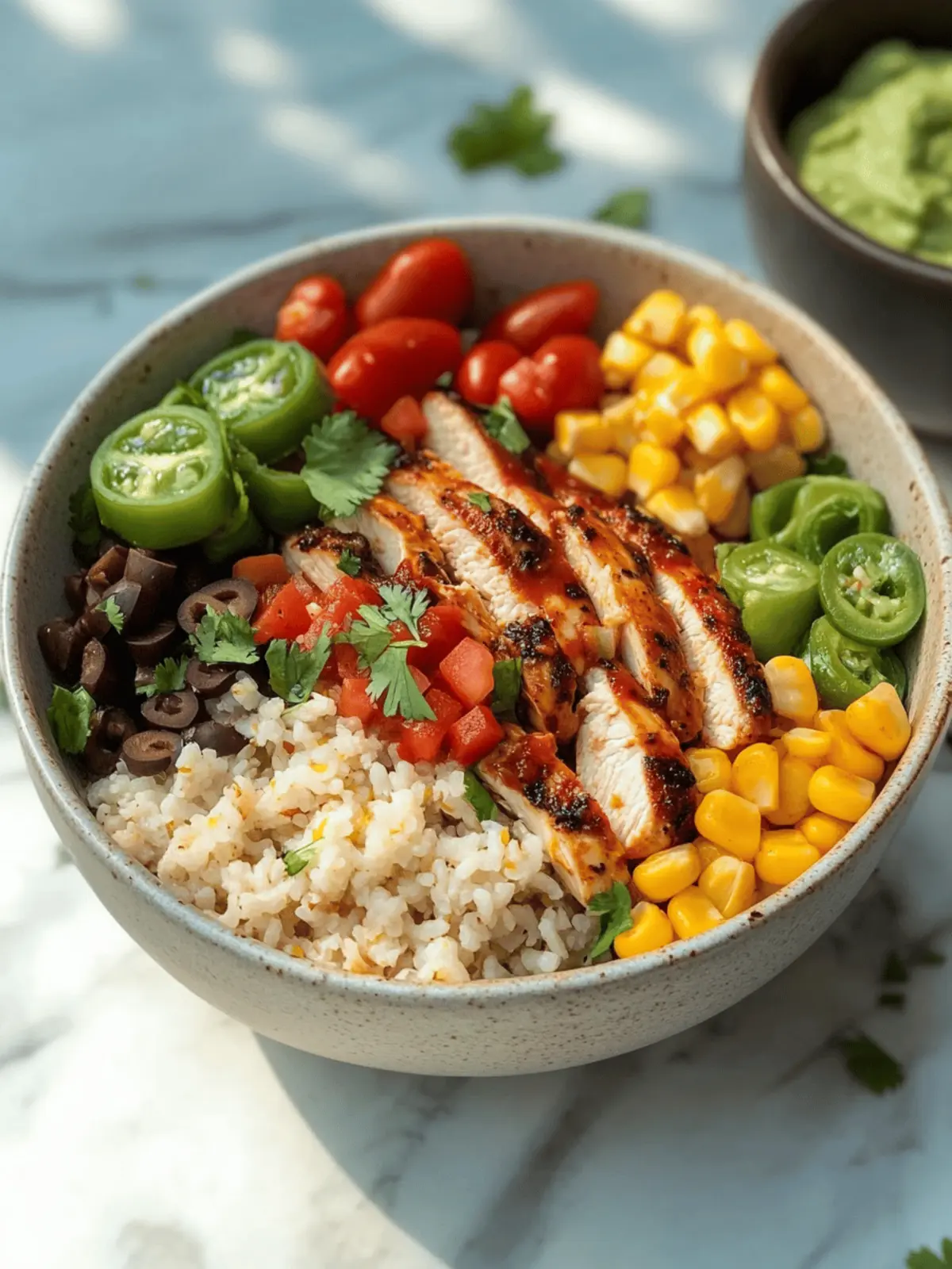 Healthy Tex-Mex Chicken Bowl (Ready in 30 Minutes!)