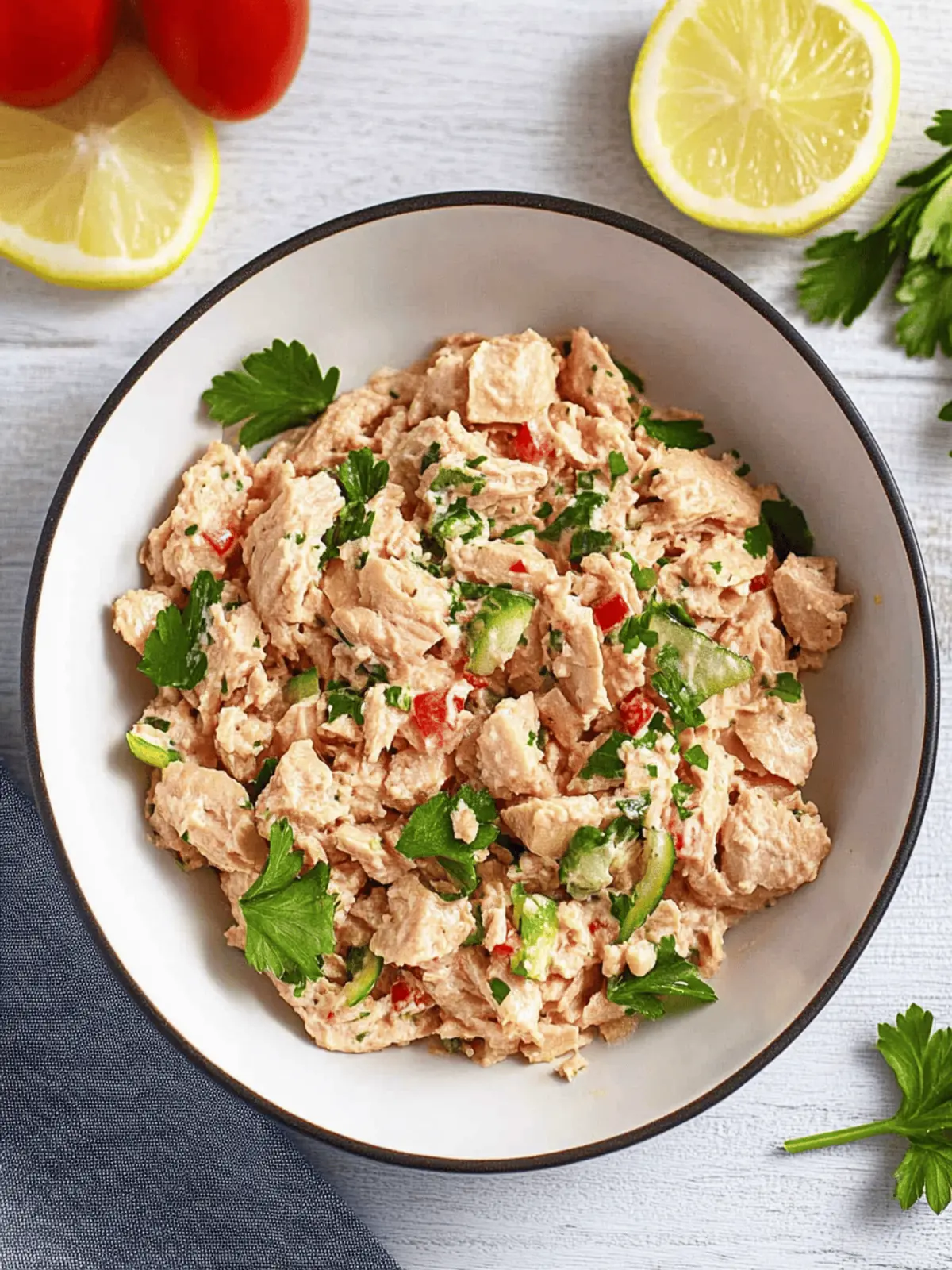 Tuna Salad (High Protein + Low Carb!)