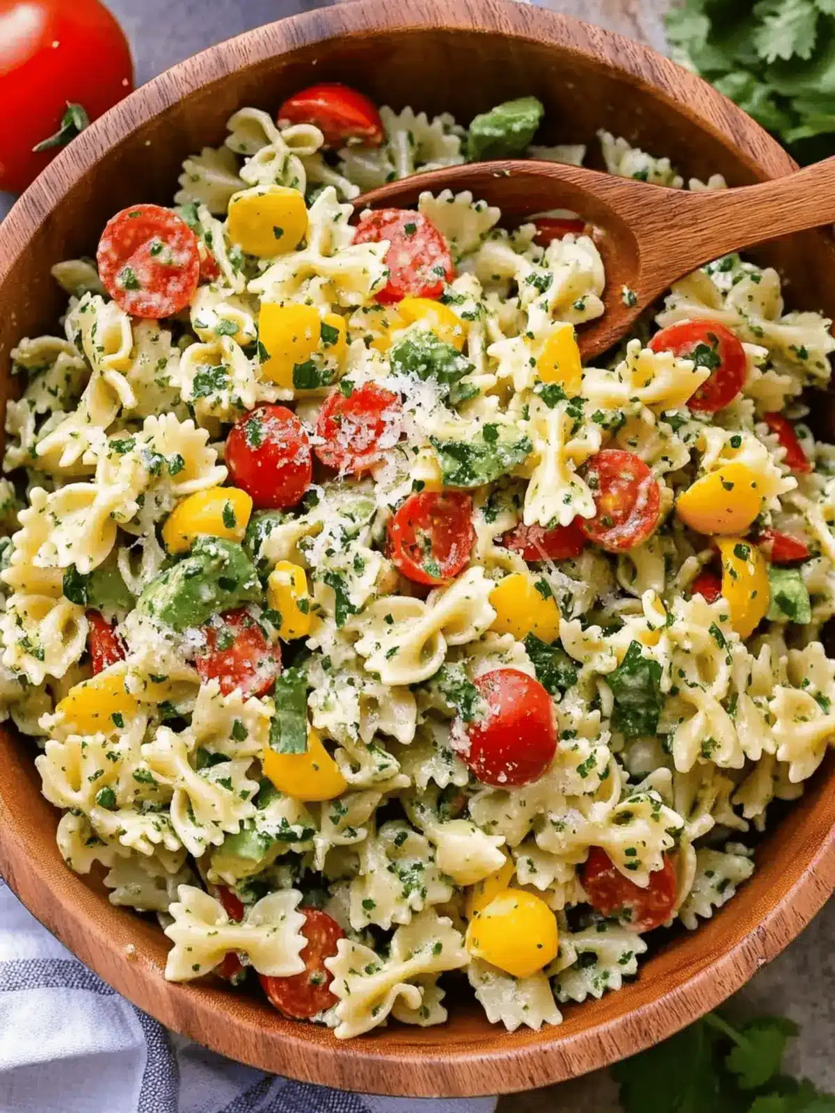 Cilantro Lime Pasta Salad