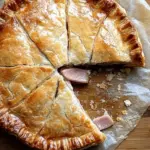 Ham and Cheese Puff Pastry Pie