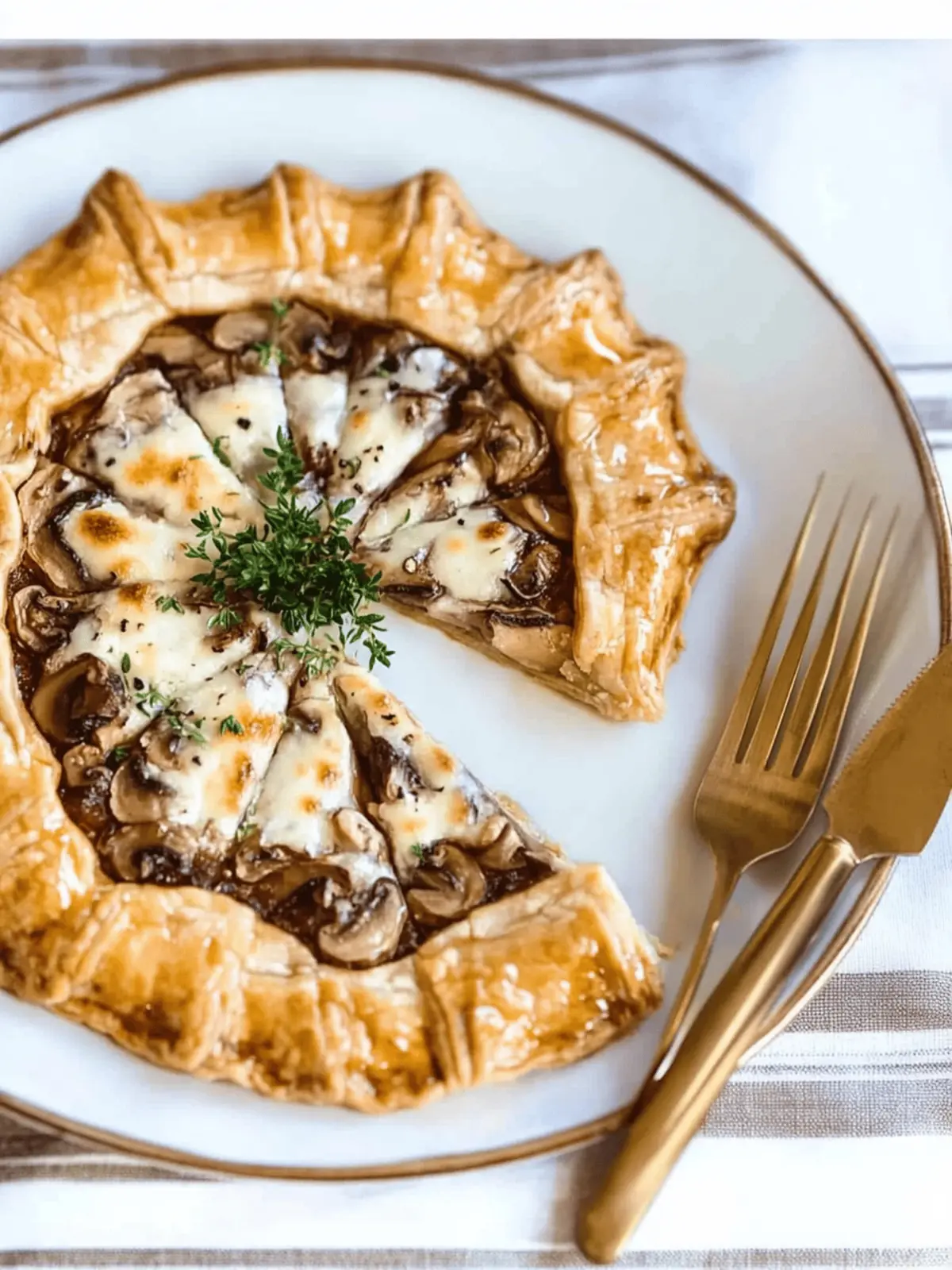 Mushroom Galette Recipe
