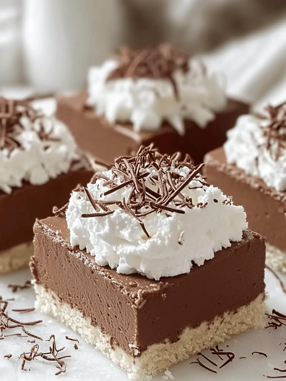 French Silk Pie Bars