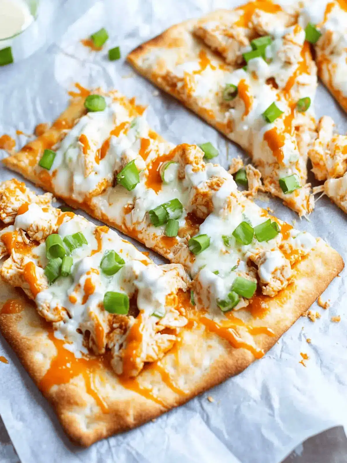 Buffalo Chicken Flatbread