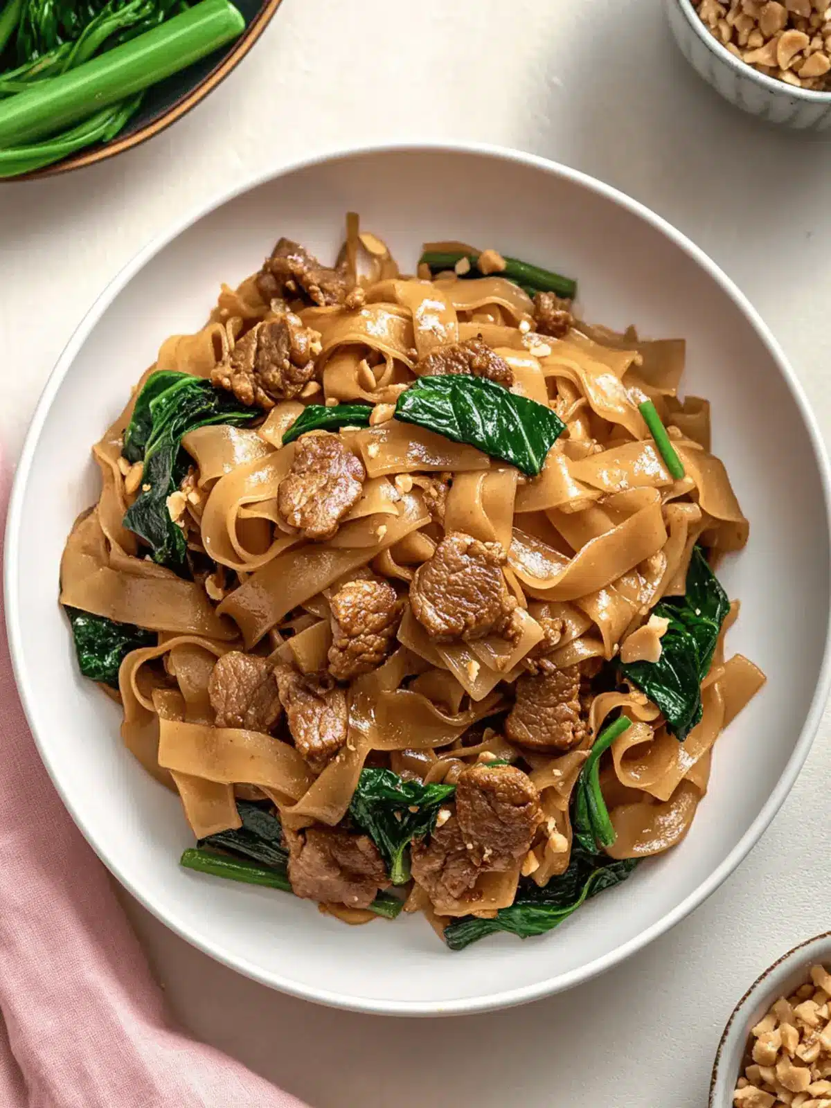 Pad See Ew (Thai Stir Fried Noodles)