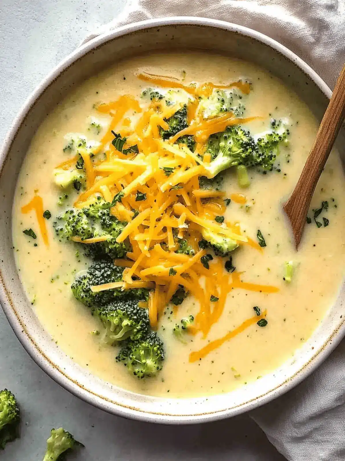 Broccoli Cheddar Soup