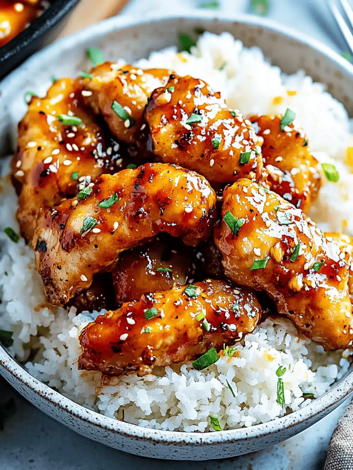 Honey Garlic Chicken