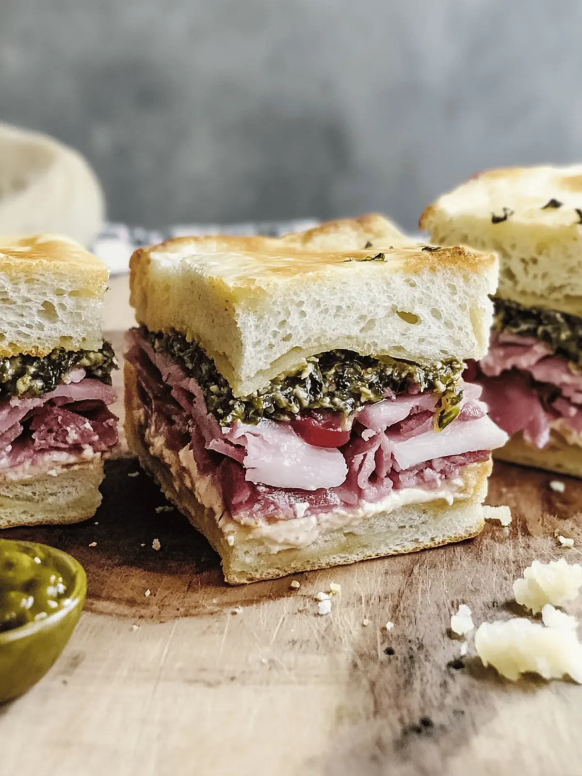 Focaccia Muffuletta