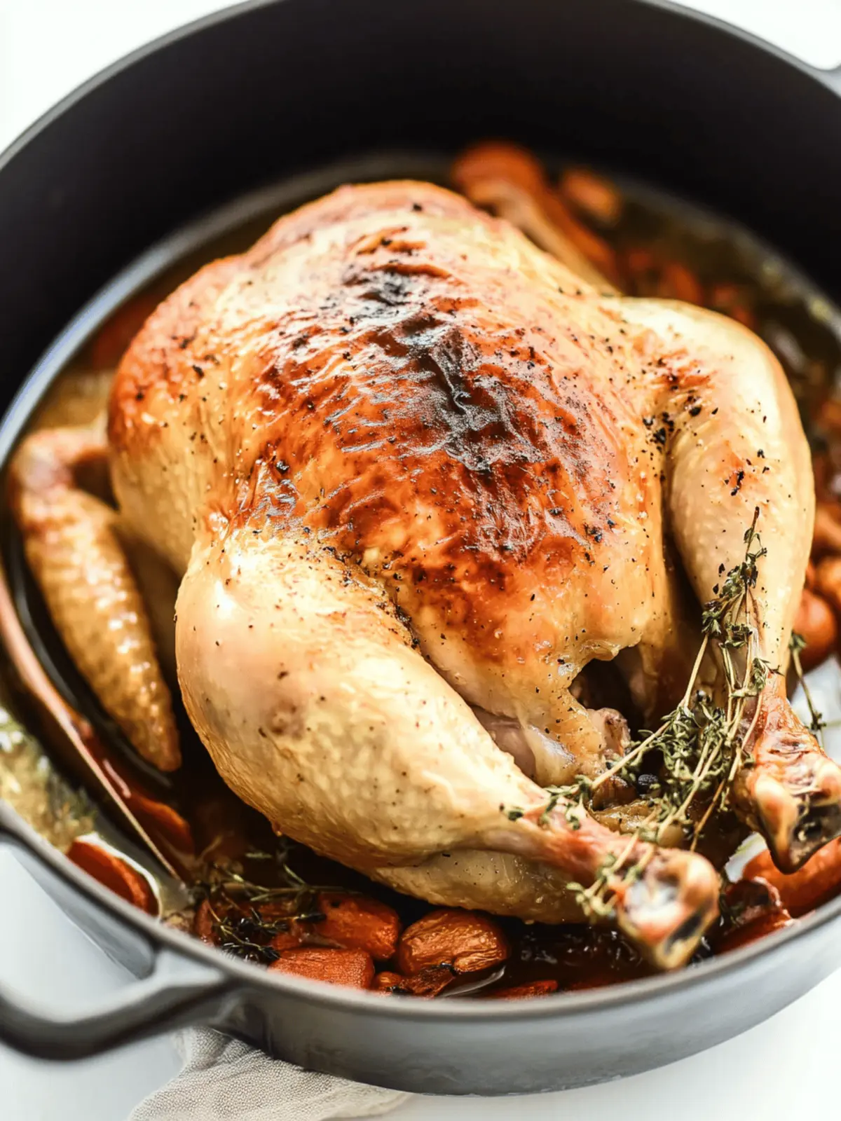 Simple Whole Roast Chicken (Whole30 & Paleo)