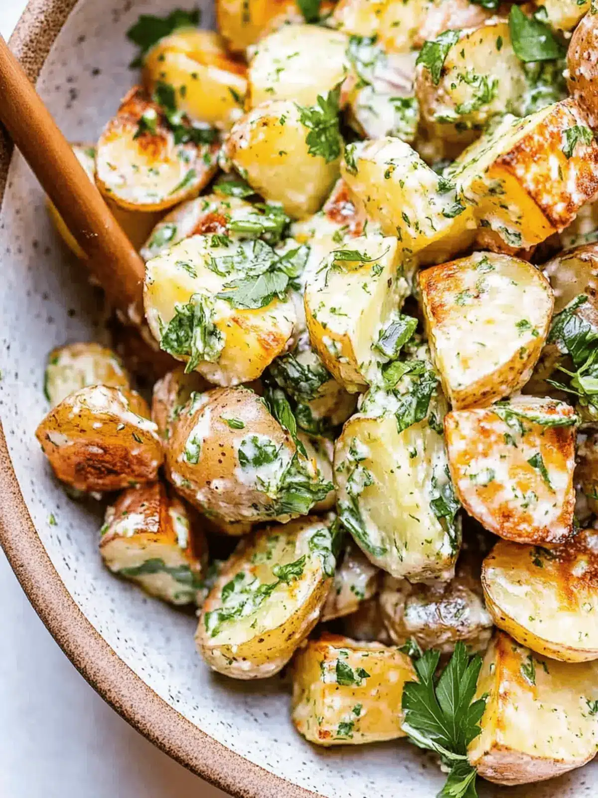 Best Roasted Potato Salad