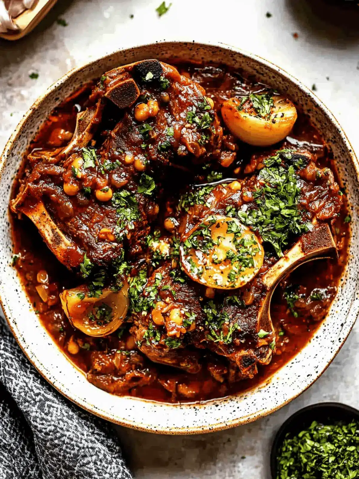 Slowly Braised Beef Osso Buco