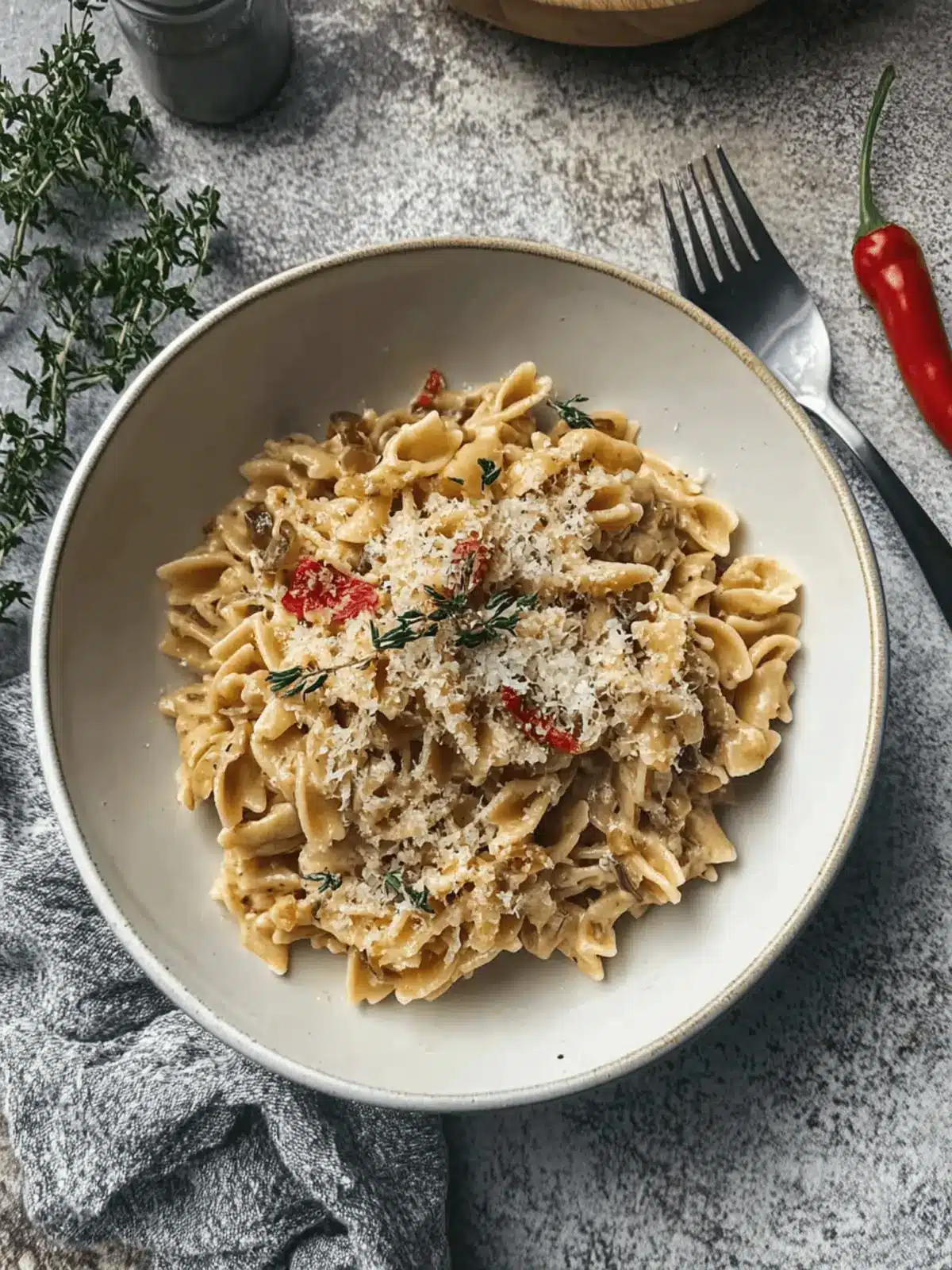 French Onion Pasta