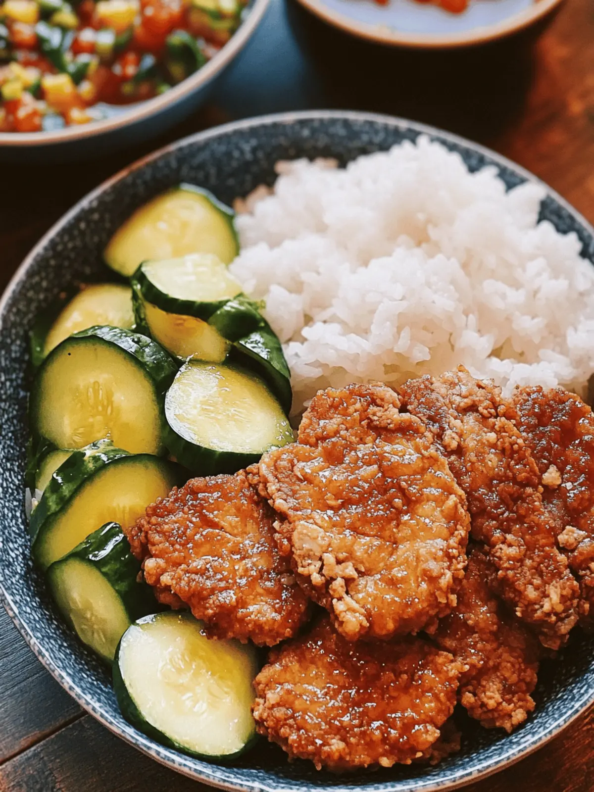 Taiwanese Pork Chops (Bento Box Style!)