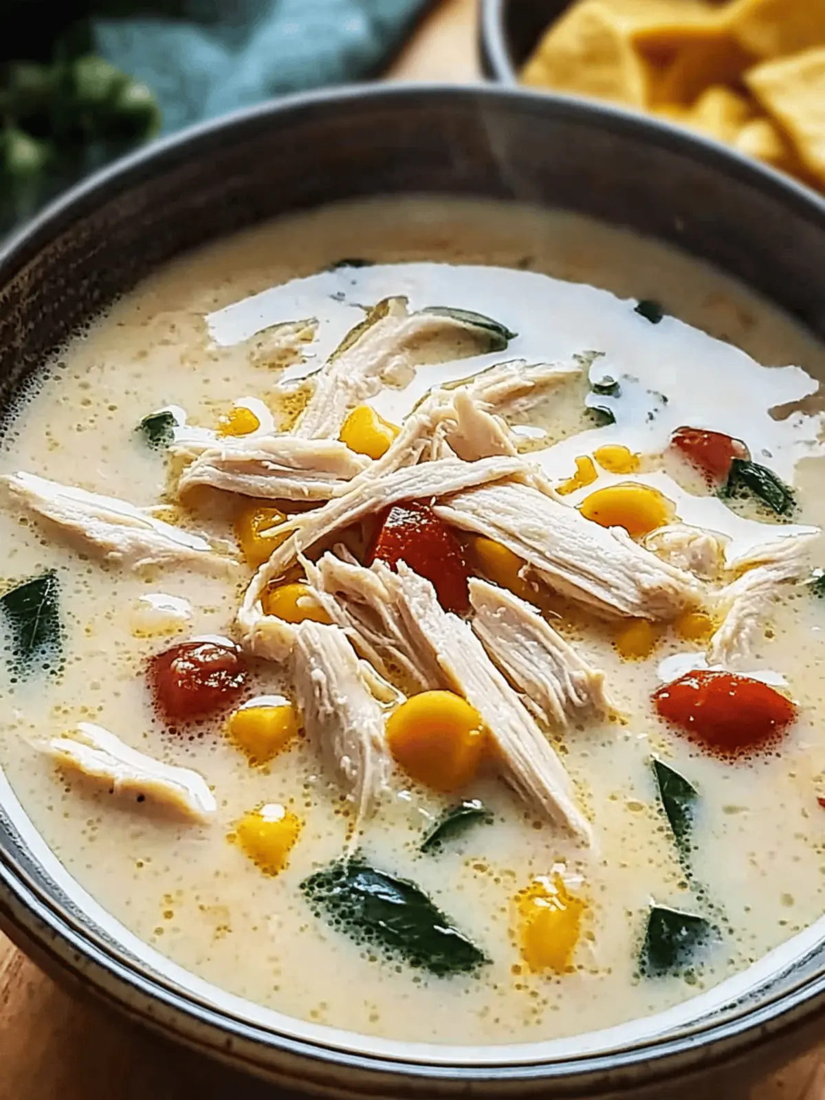 Creamy Crack Chicken Soup