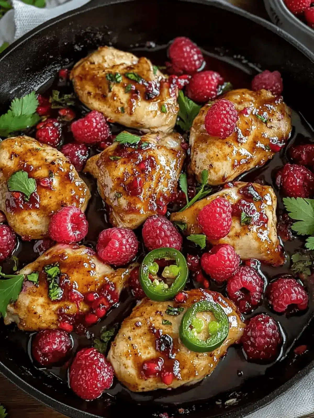 Jalapeno Raspberry Chicken