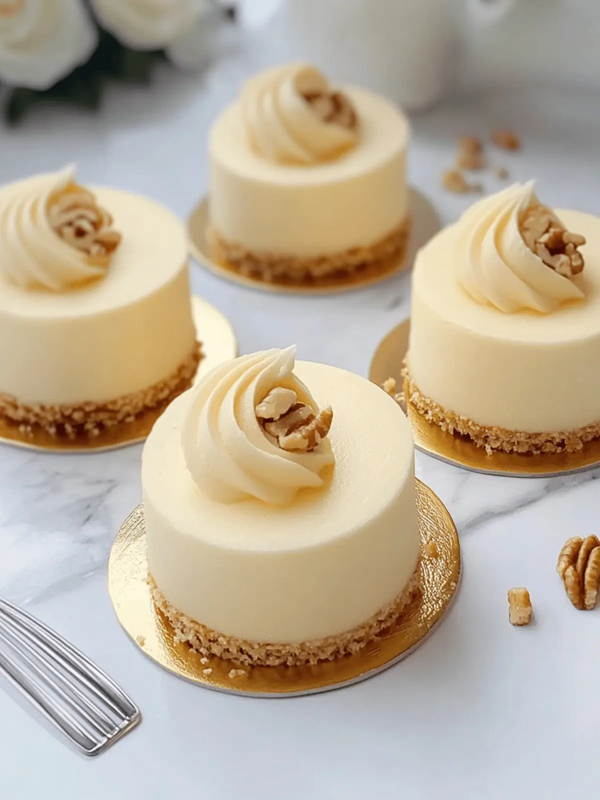 Pecan Vanilla Entremet