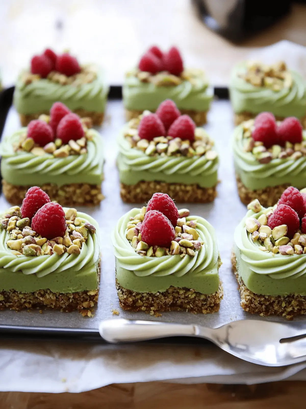 Easy Pistachio Desserts (No Bake)