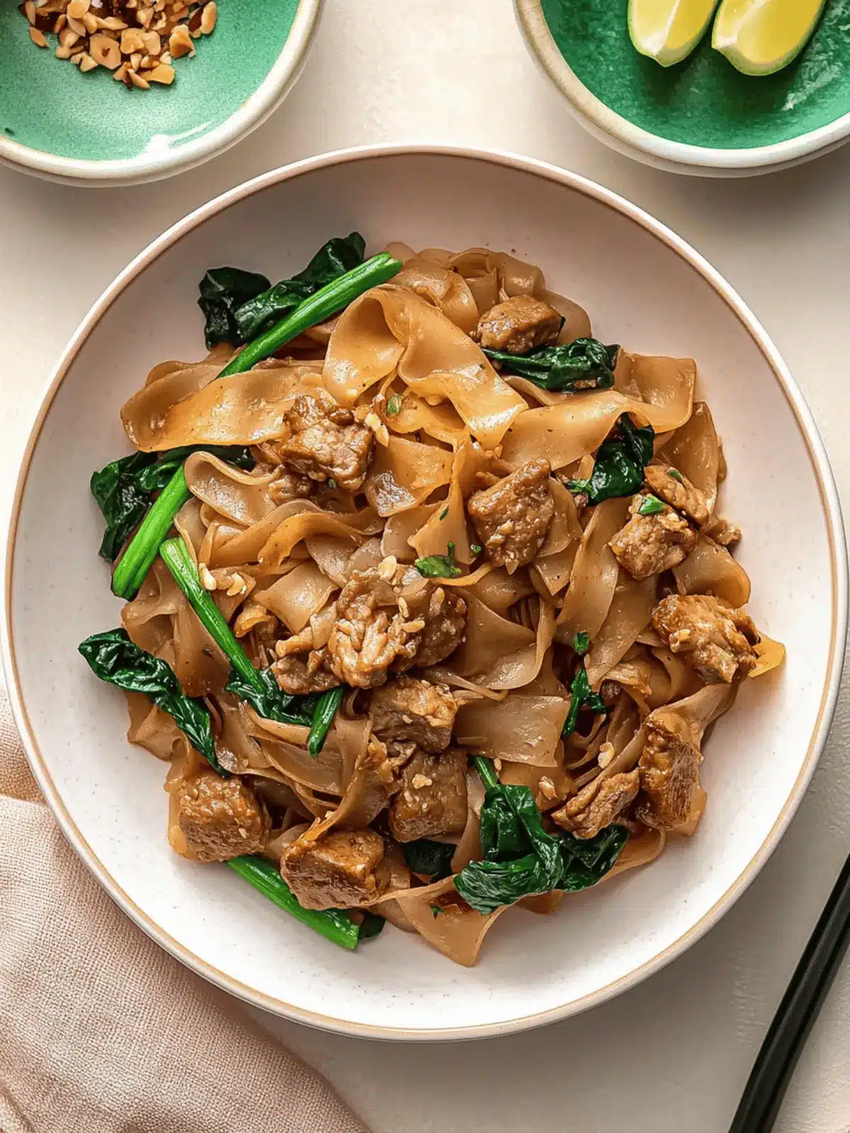 Pad See Ew (Thai Stir Fried Noodles)