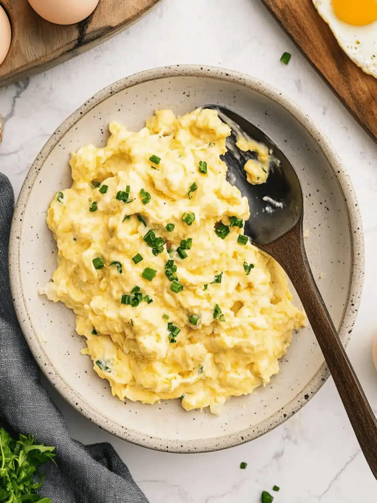 Anthony Bourdain Creamy Scrambled Eggs