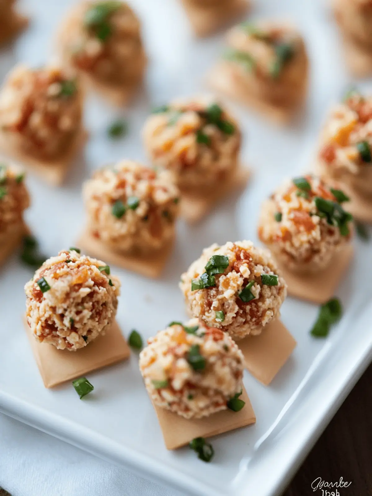 Mini Pimento Cheese Balls